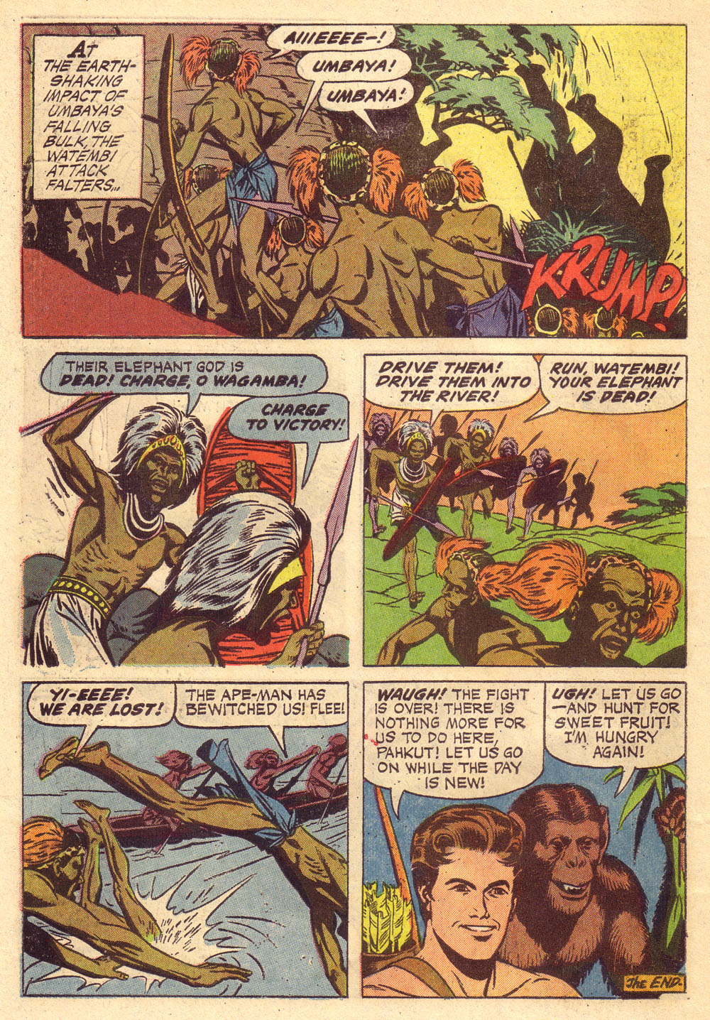Read online Korak, Son of Tarzan (1964) comic -  Issue #5 - 34