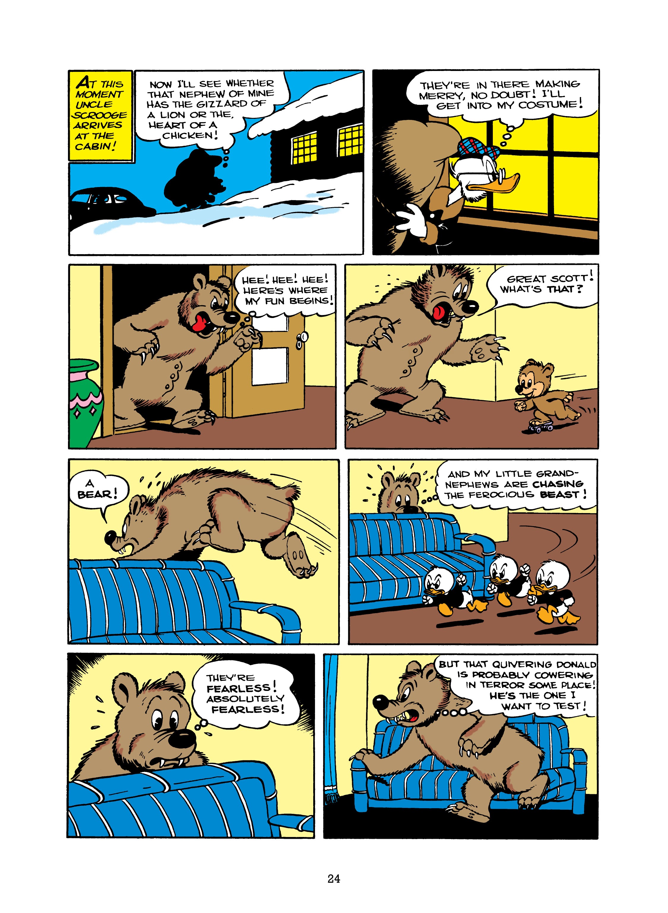 Read online Walt Disney's Uncle Scrooge & Donald Duck: Bear Mountain Tales comic -  Issue # TPB (Part 1) - 24