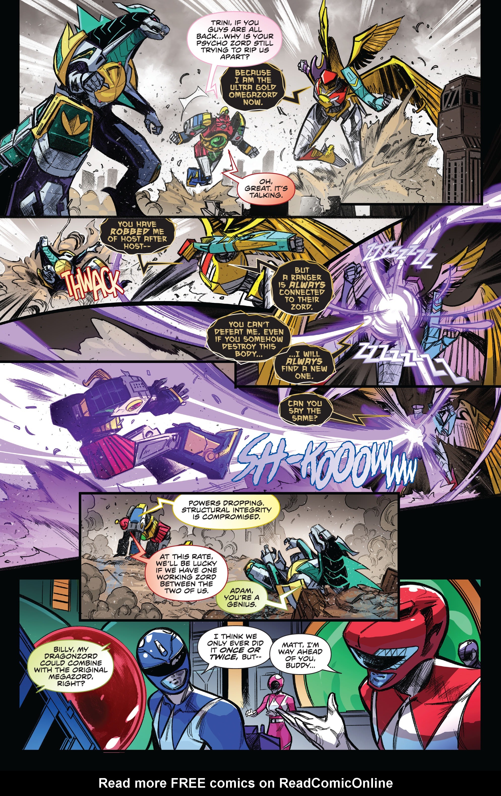Read online Mighty Morphin Power Rangers comic -  Issue #100 - 33