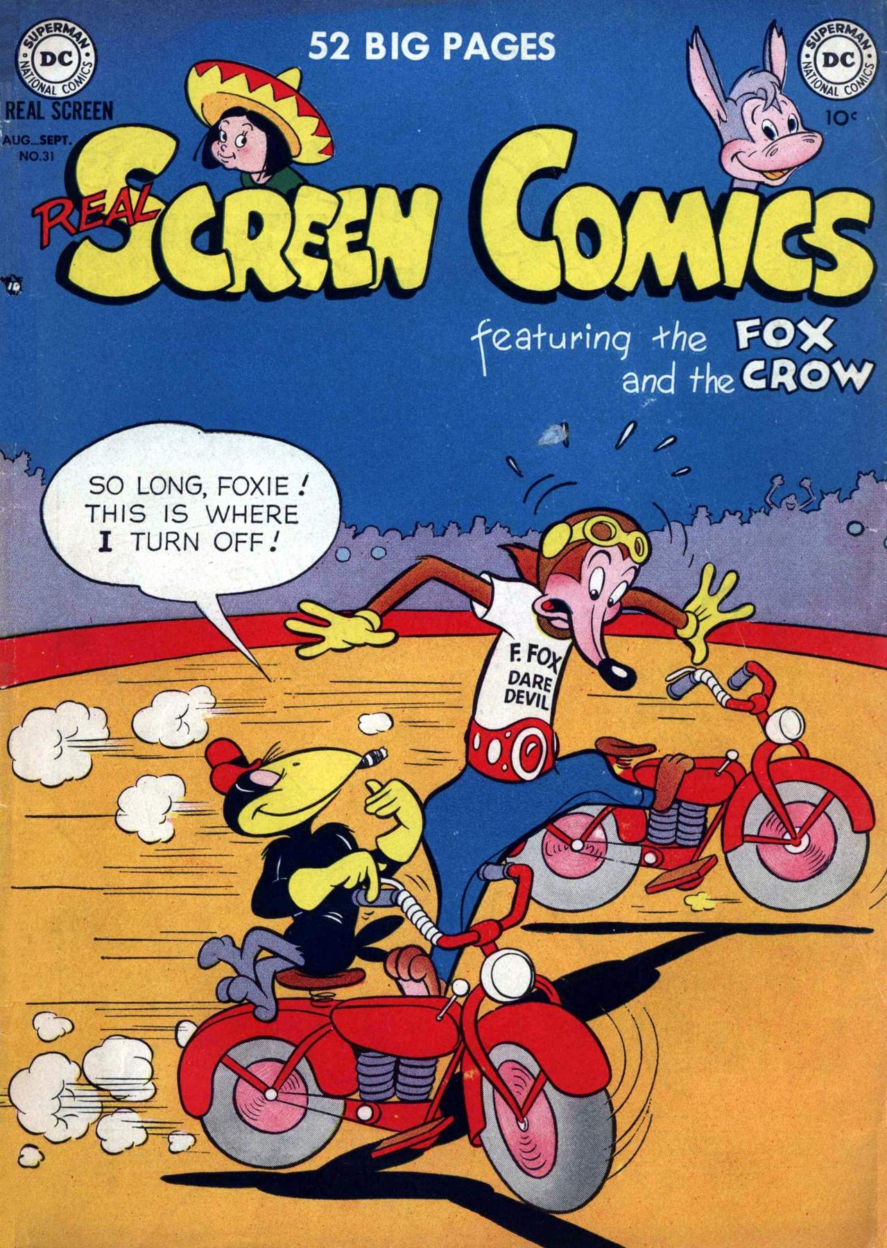 Read online Real Screen Comics comic -  Issue #31 - 1