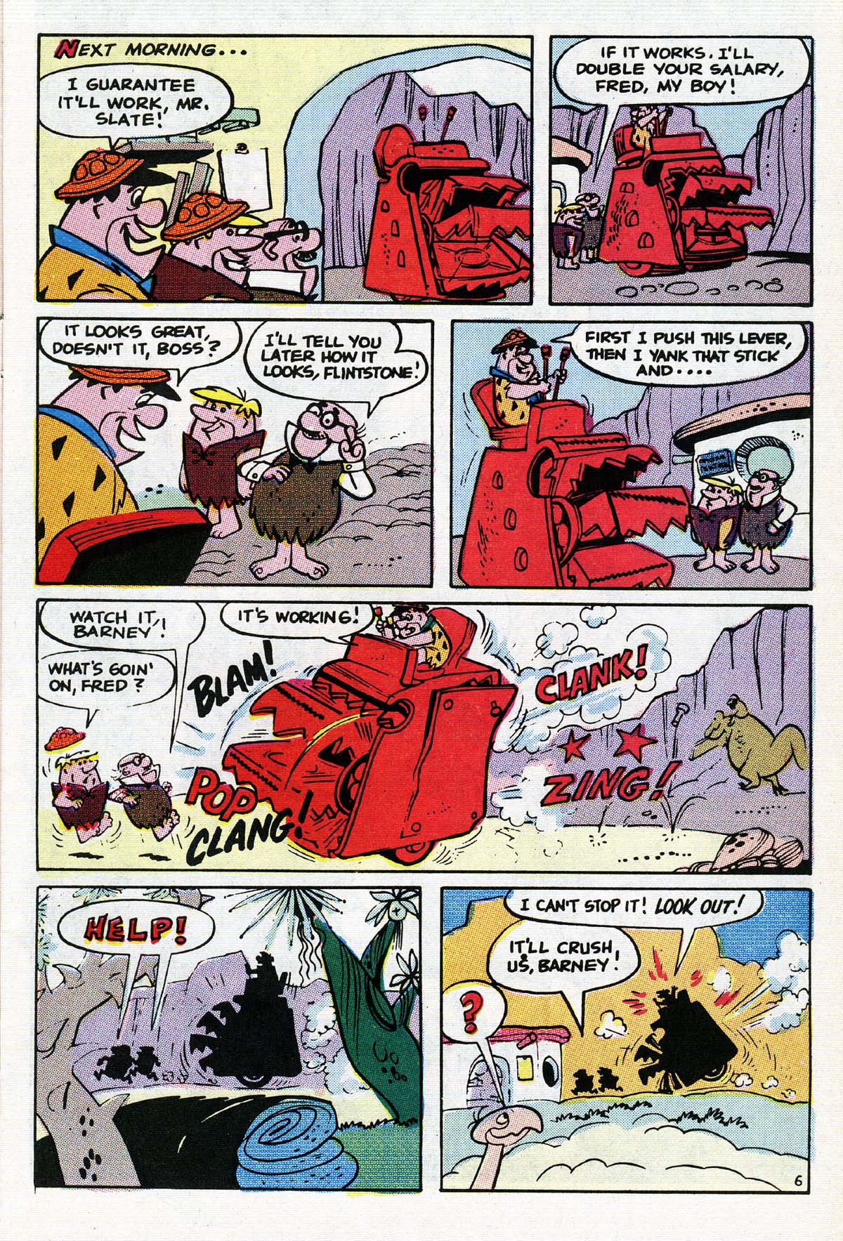 Read online The Flintstones (1992) comic -  Issue #6 - 8