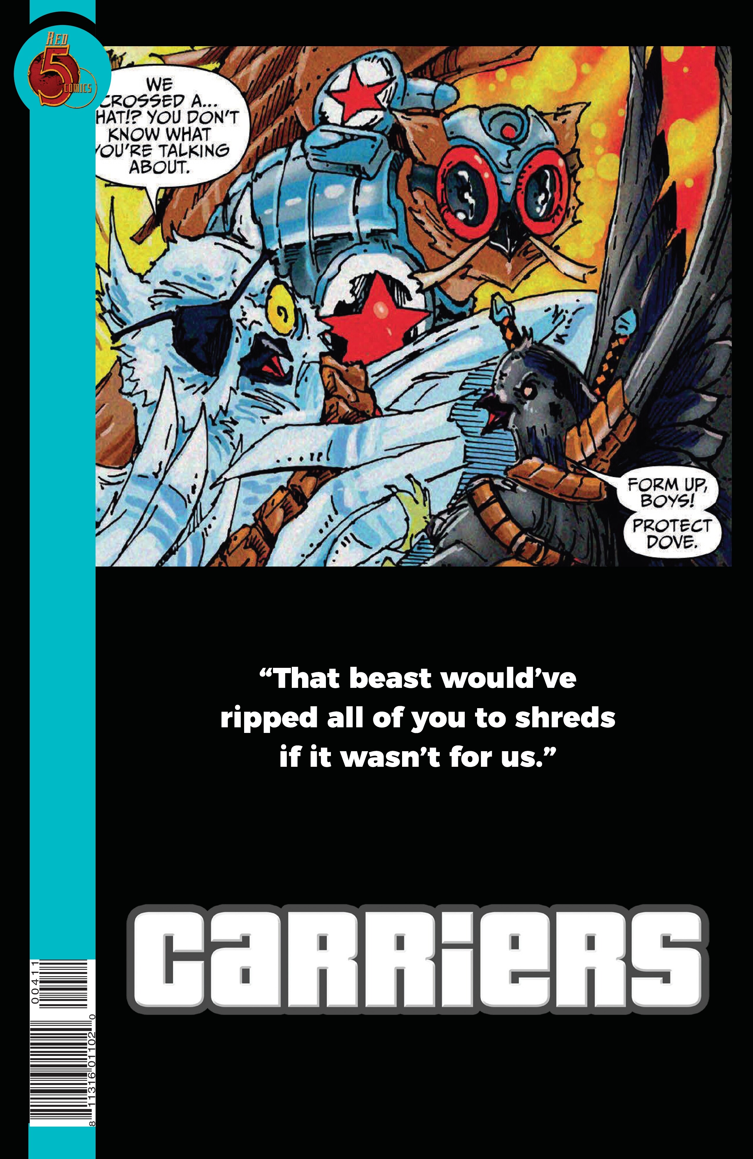 Read online Carriers comic -  Issue #4 - 32