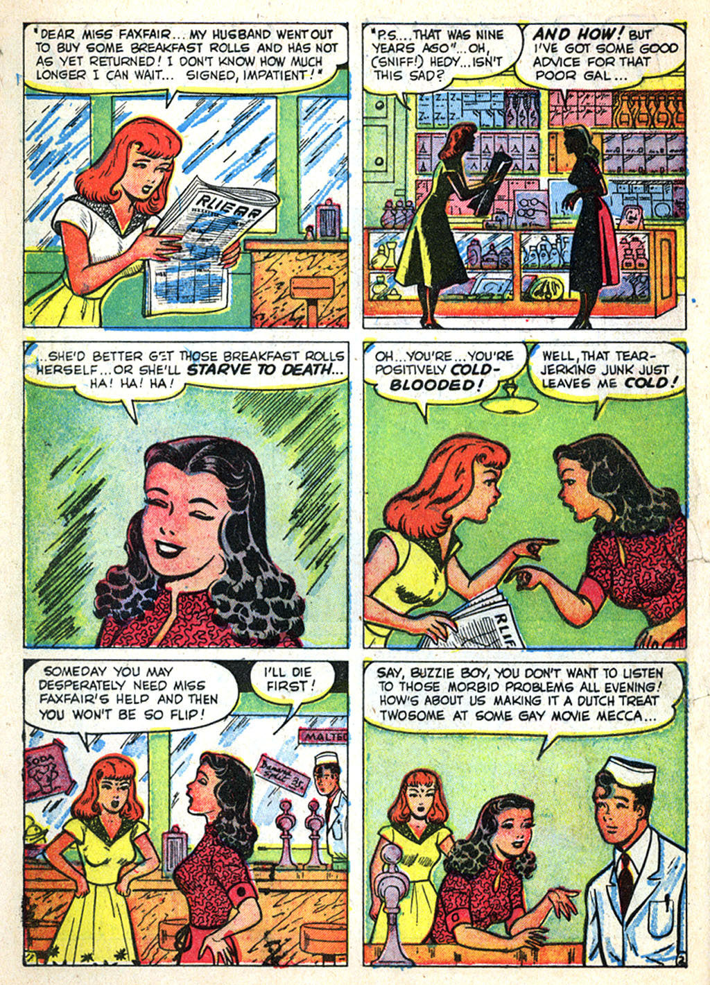 Read online Patsy and Hedy comic -  Issue #2 - 4