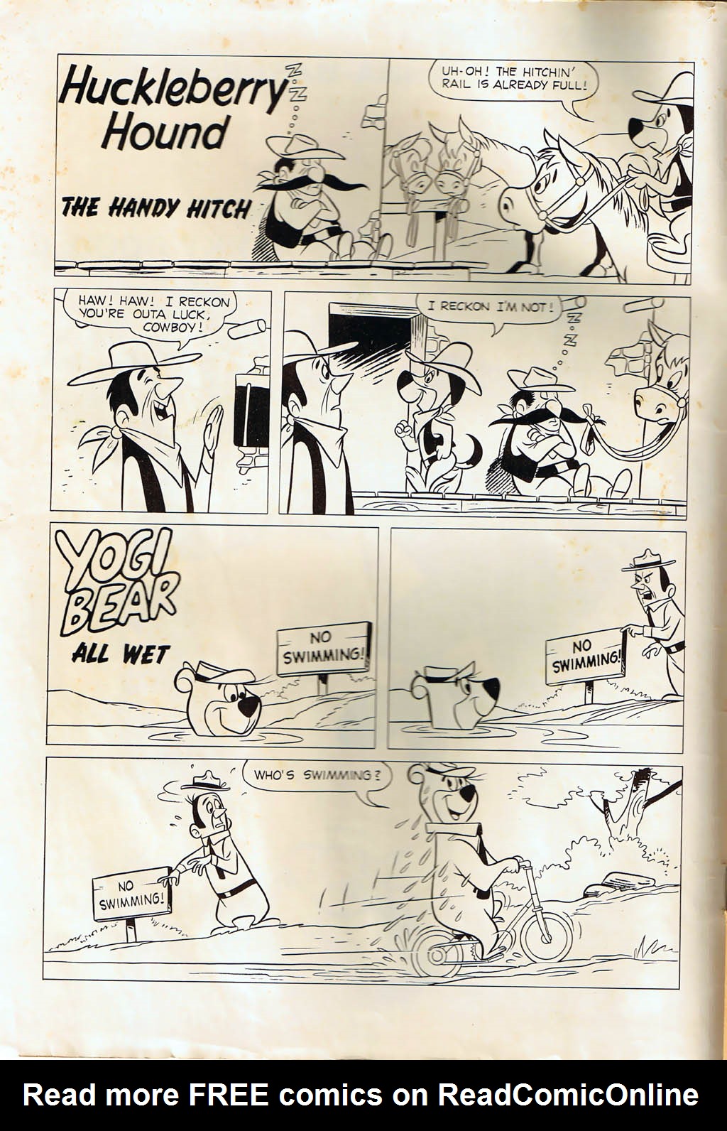 Read online Huckleberry Hound (1960) comic -  Issue #30 - 2