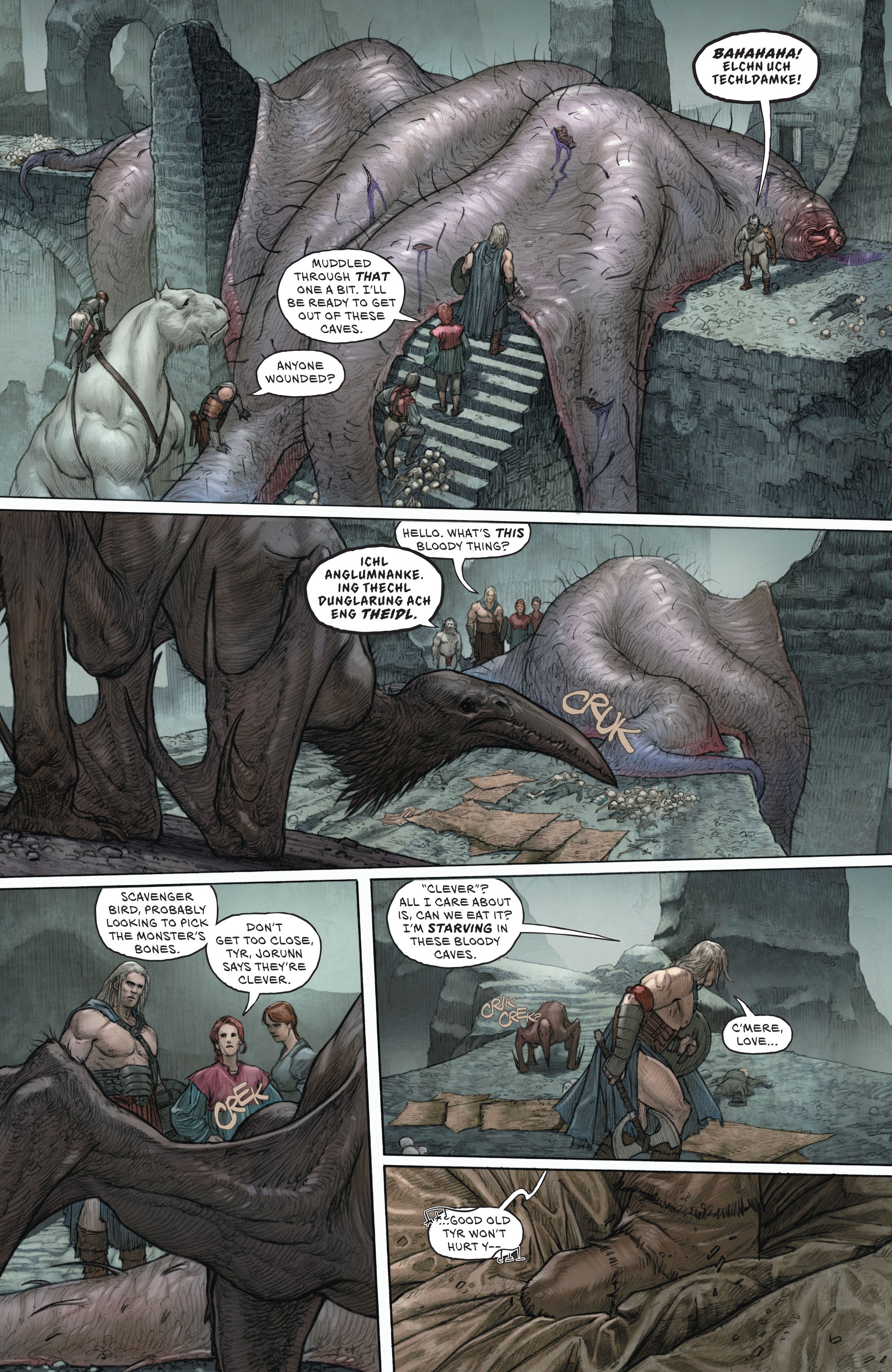 Read online The Last God comic -  Issue #9 - 4