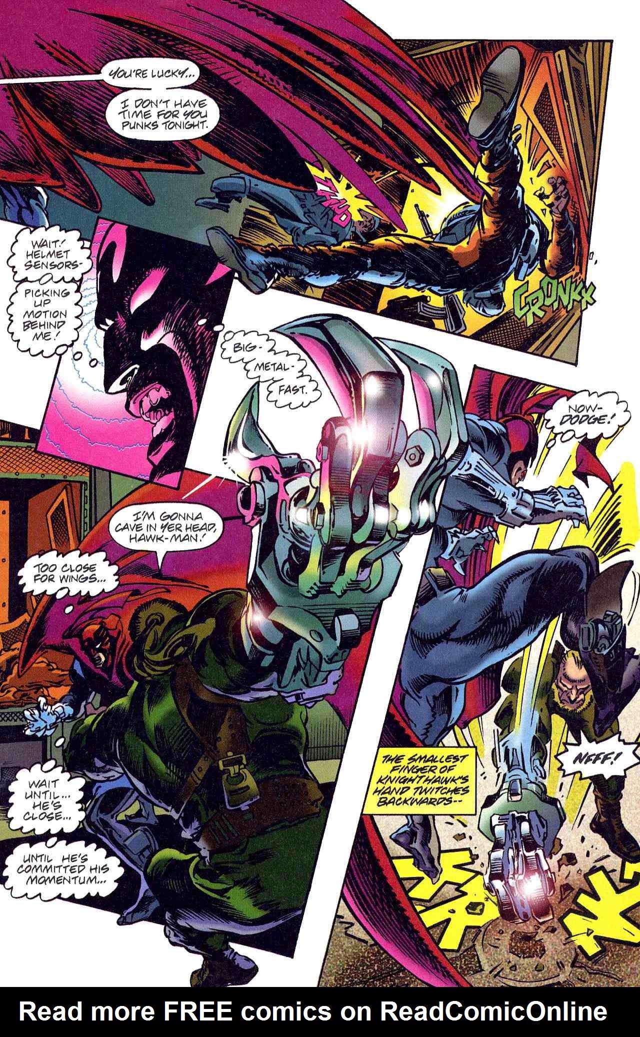 Read online Knighthawk comic -  Issue #2 - 19