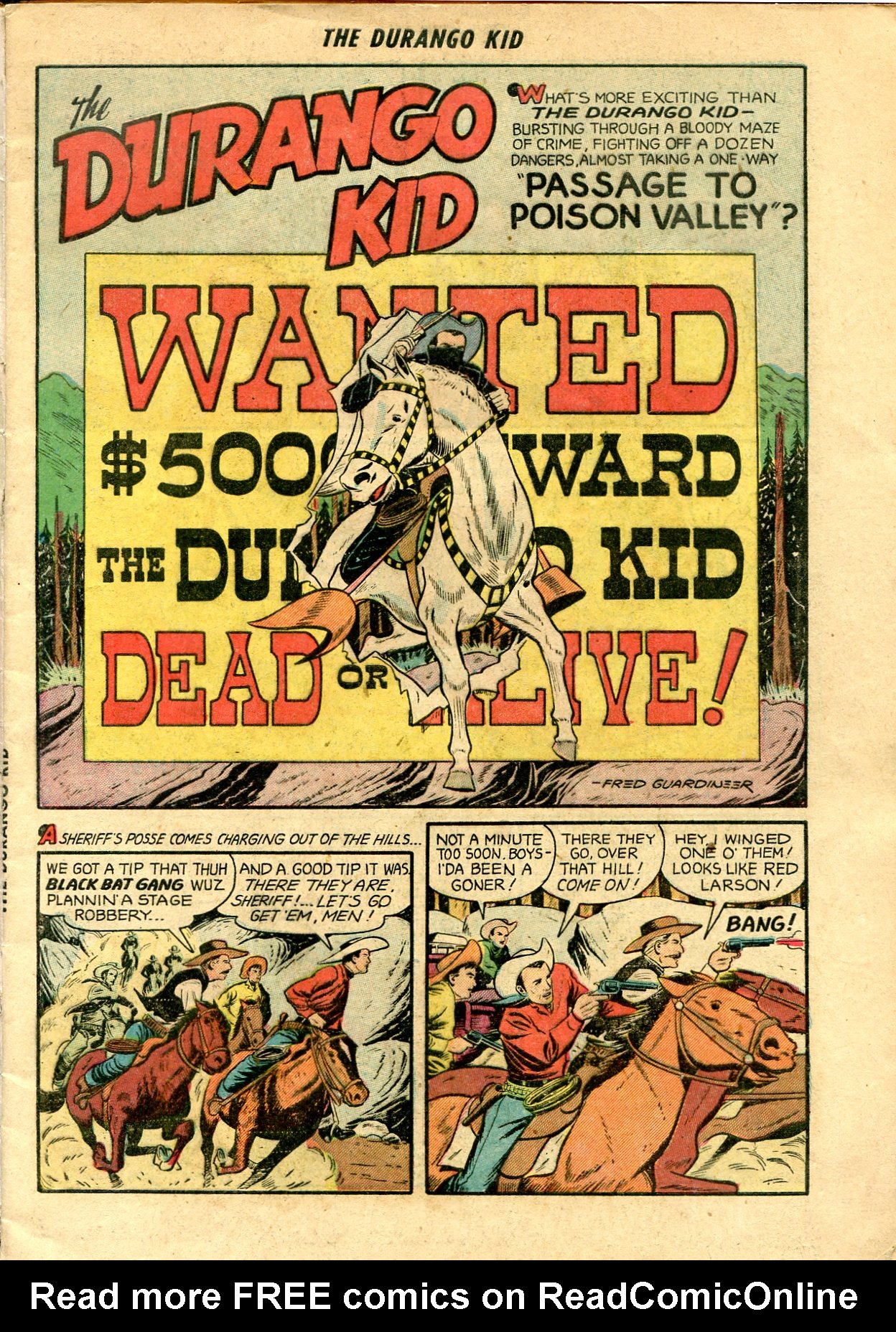 Read online Charles Starrett as The Durango Kid comic -  Issue #23 - 3