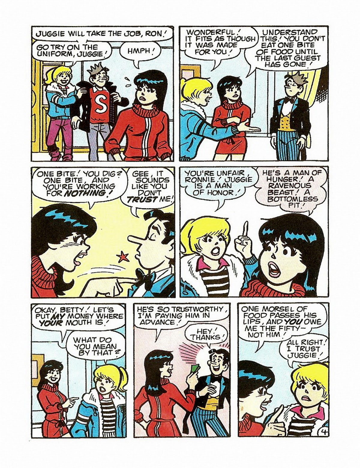 Read online Archie's Double Digest Magazine comic -  Issue #64 - 134