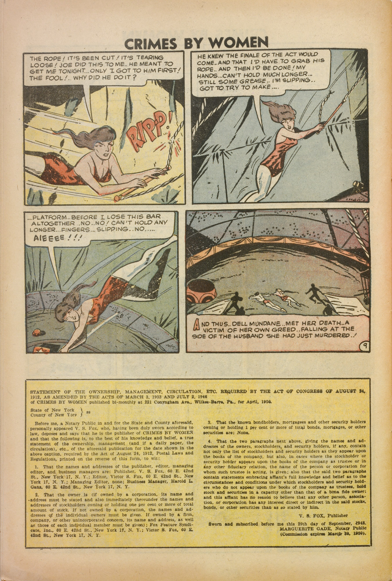 Read online Crimes By Women comic -  Issue #12 - 32