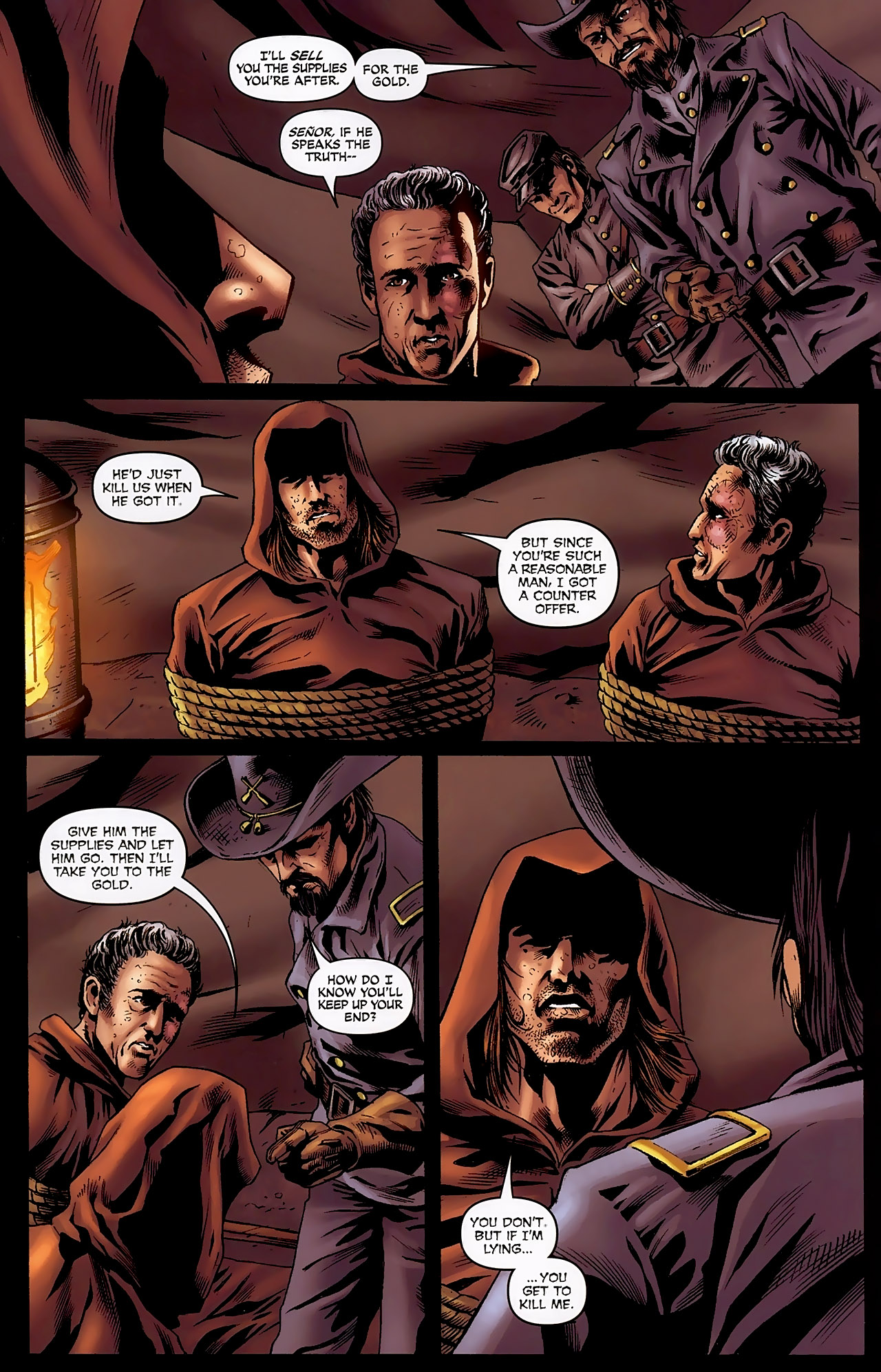 Read online The Man with No Name comic -  Issue #5 - 7