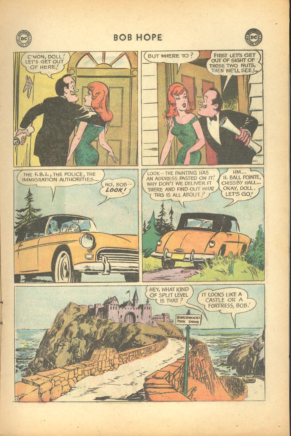 Read online The Adventures of Bob Hope comic -  Issue #82 - 17