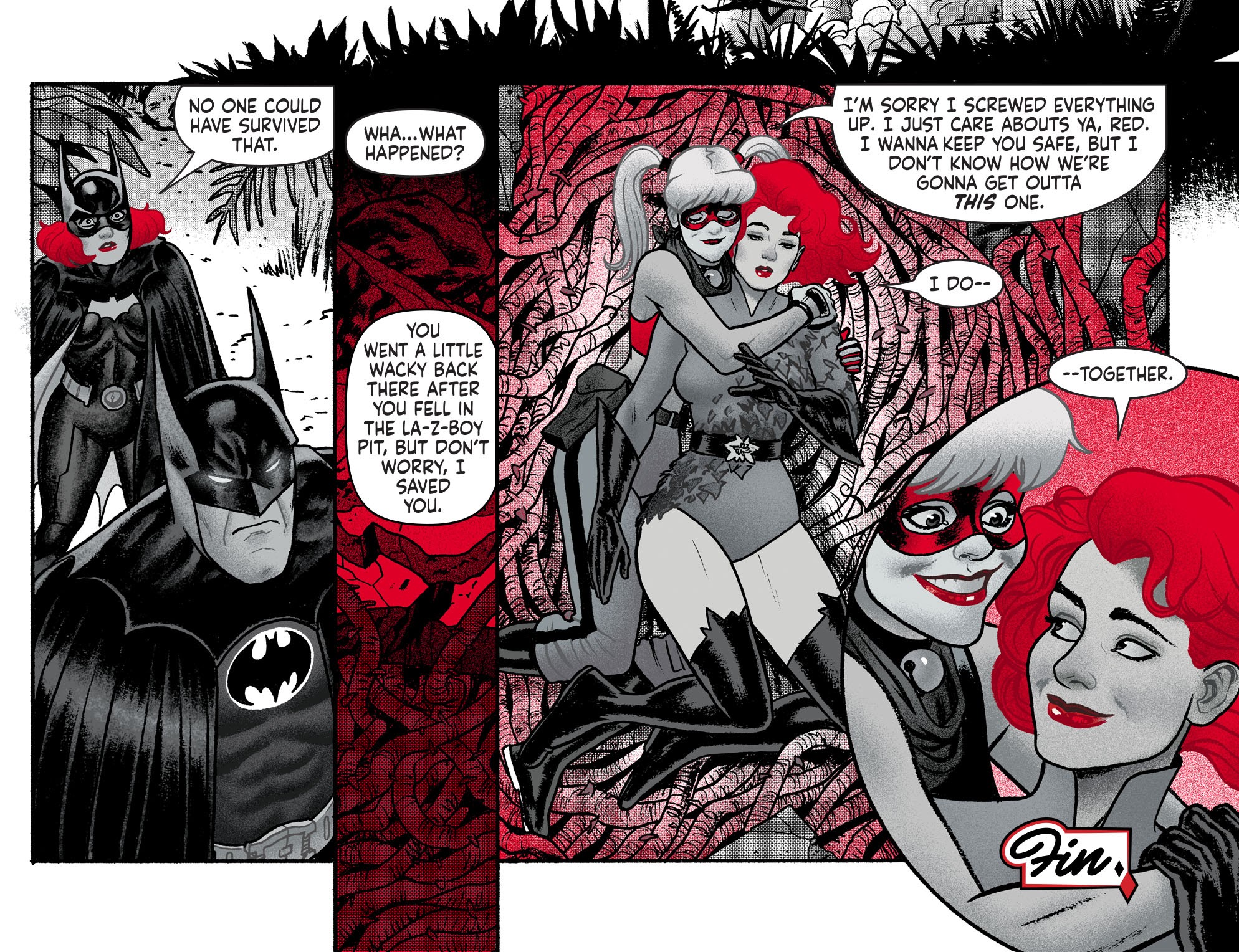 Read online Harley Quinn Black   White   Red comic -  Issue #9 - 23
