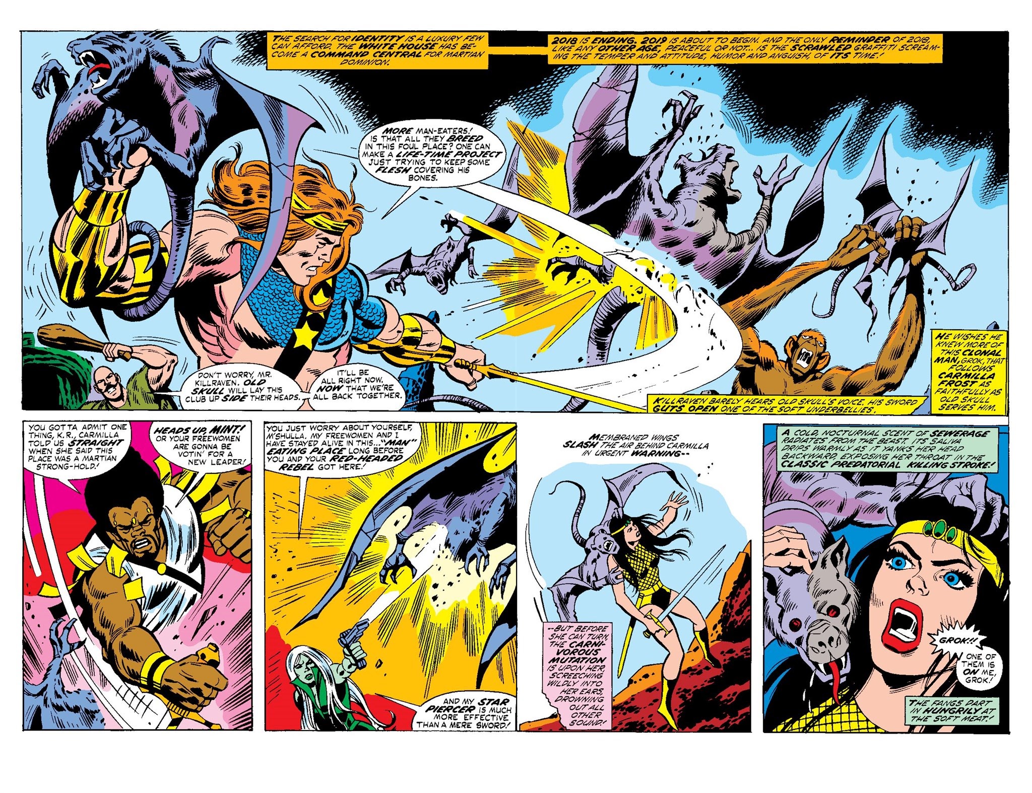 Read online Killraven Epic Collection: Warrior of the Worlds comic -  Issue # TPB (Part 2) - 24