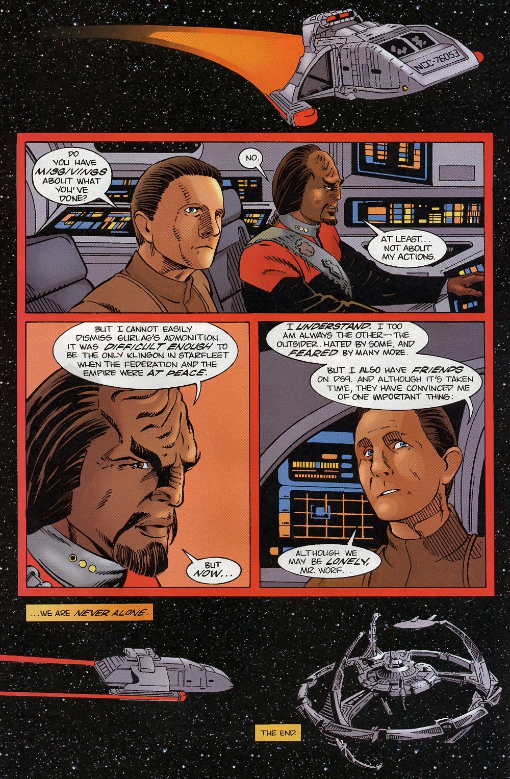 Read online Star Trek: Deep Space Nine: Worf Special comic -  Issue # Full - 30