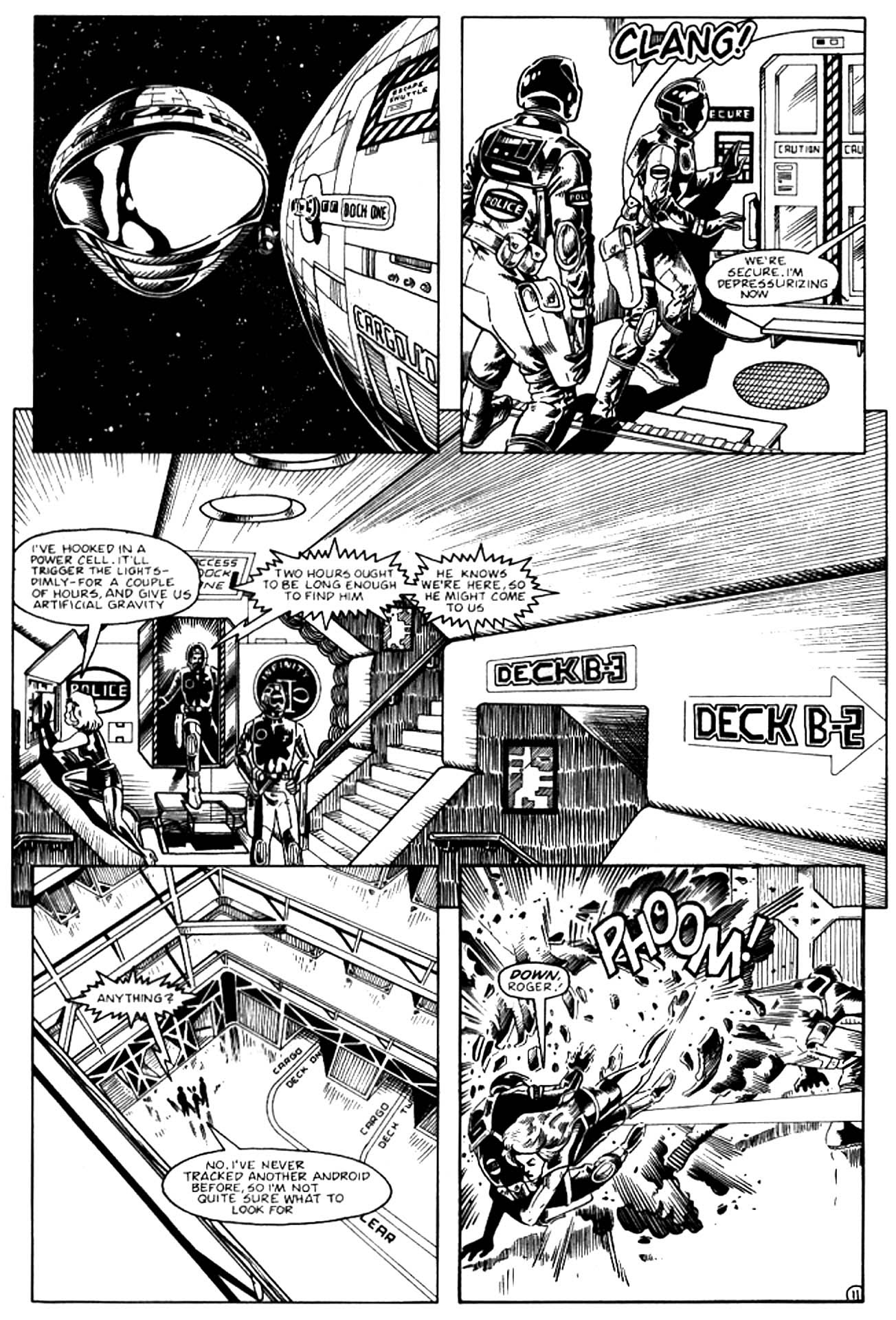 Read online Galaxina comic -  Issue #3 - 14