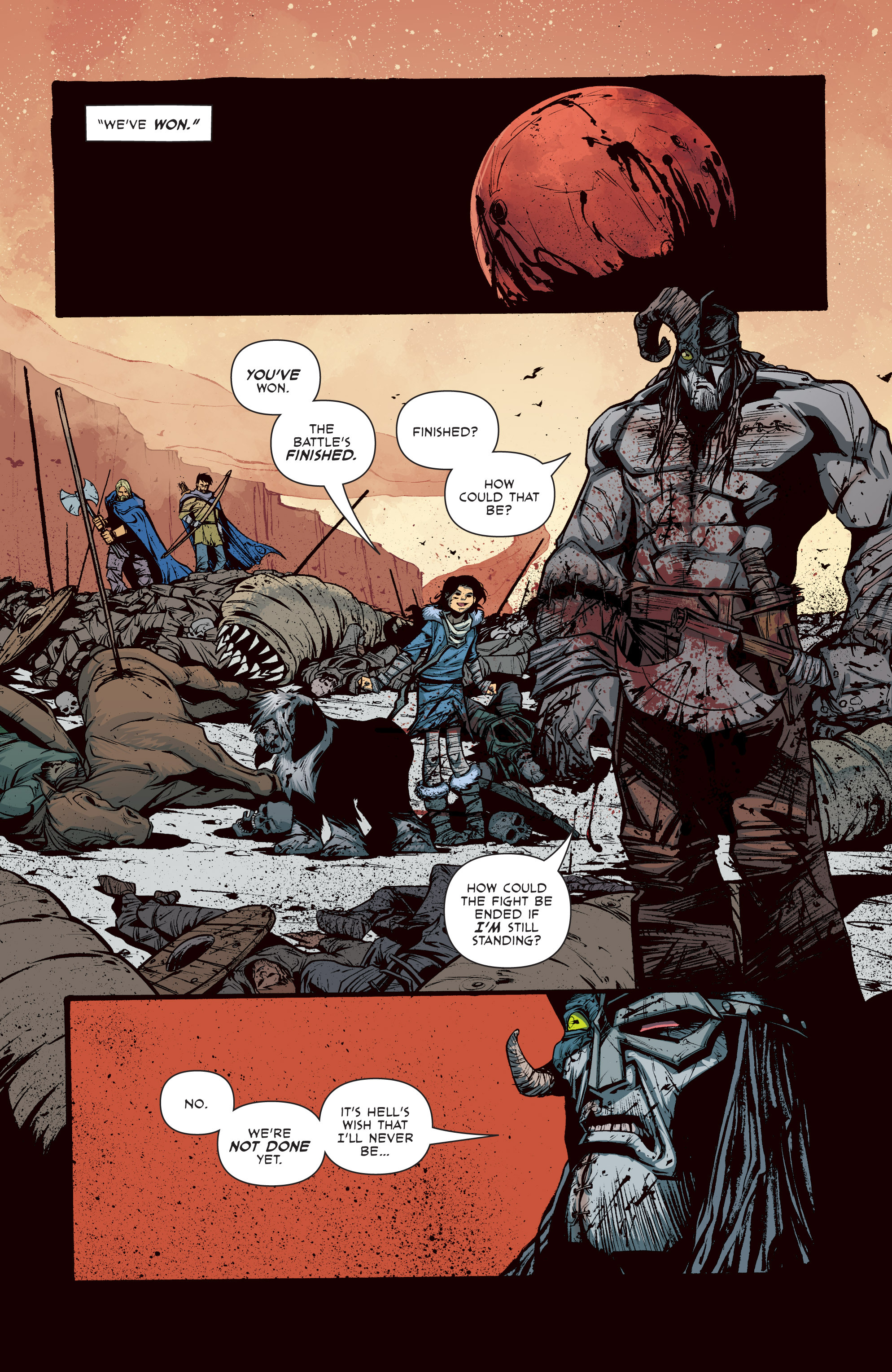Read online Helheim comic -  Issue #5 - 12