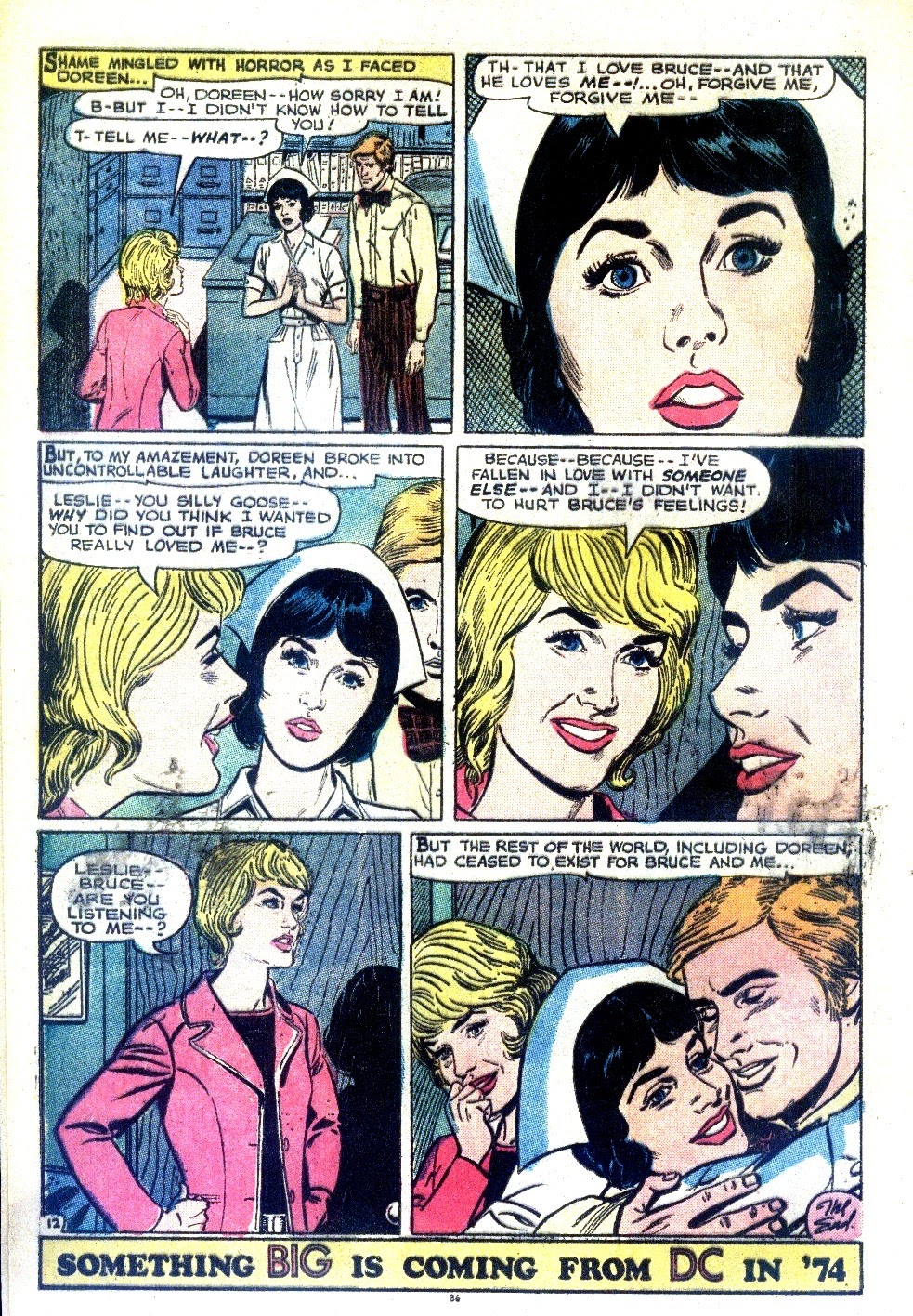 Read online Young Love (1963) comic -  Issue #107 - 86
