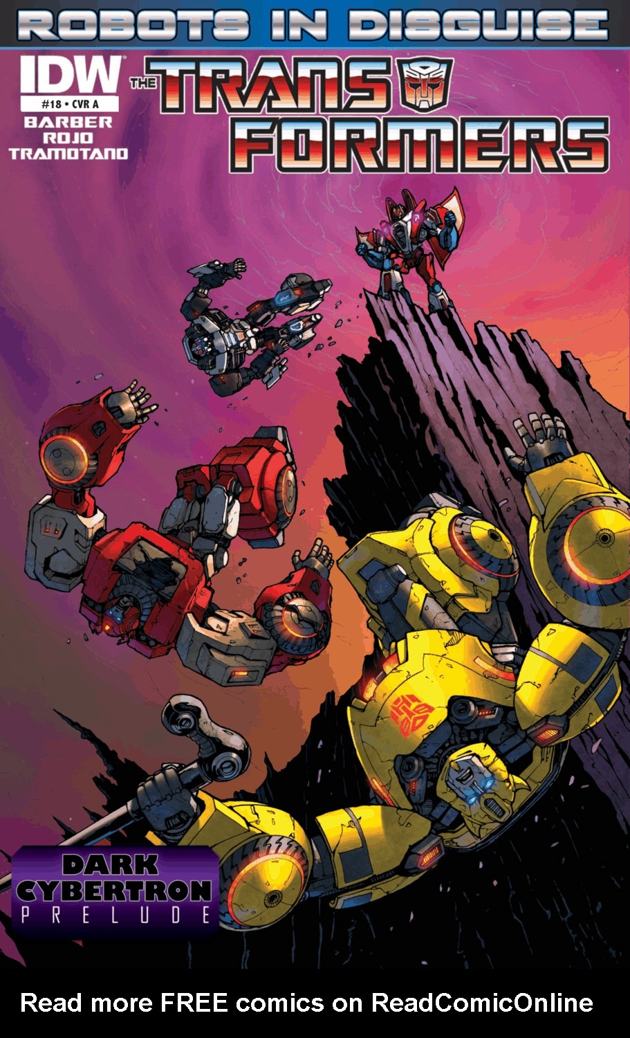 Read online Transformers: Robots In Disguise (2012) comic -  Issue #18 - 1