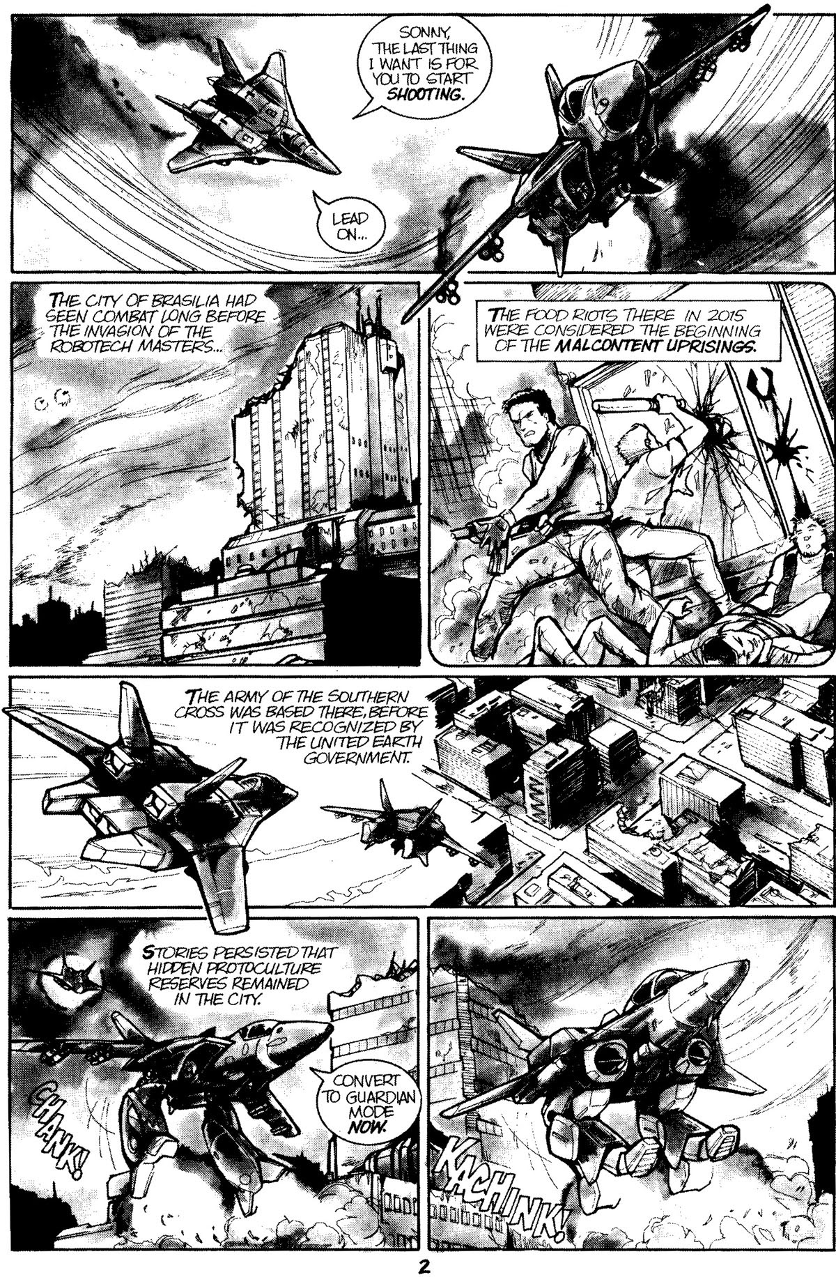 Read online Robotech: Invid War comic -  Issue #1 - 4