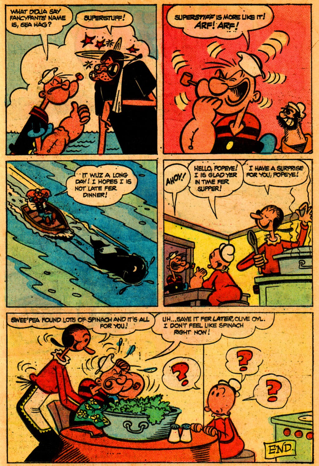 Read online Popeye (1948) comic -  Issue #130 - 19