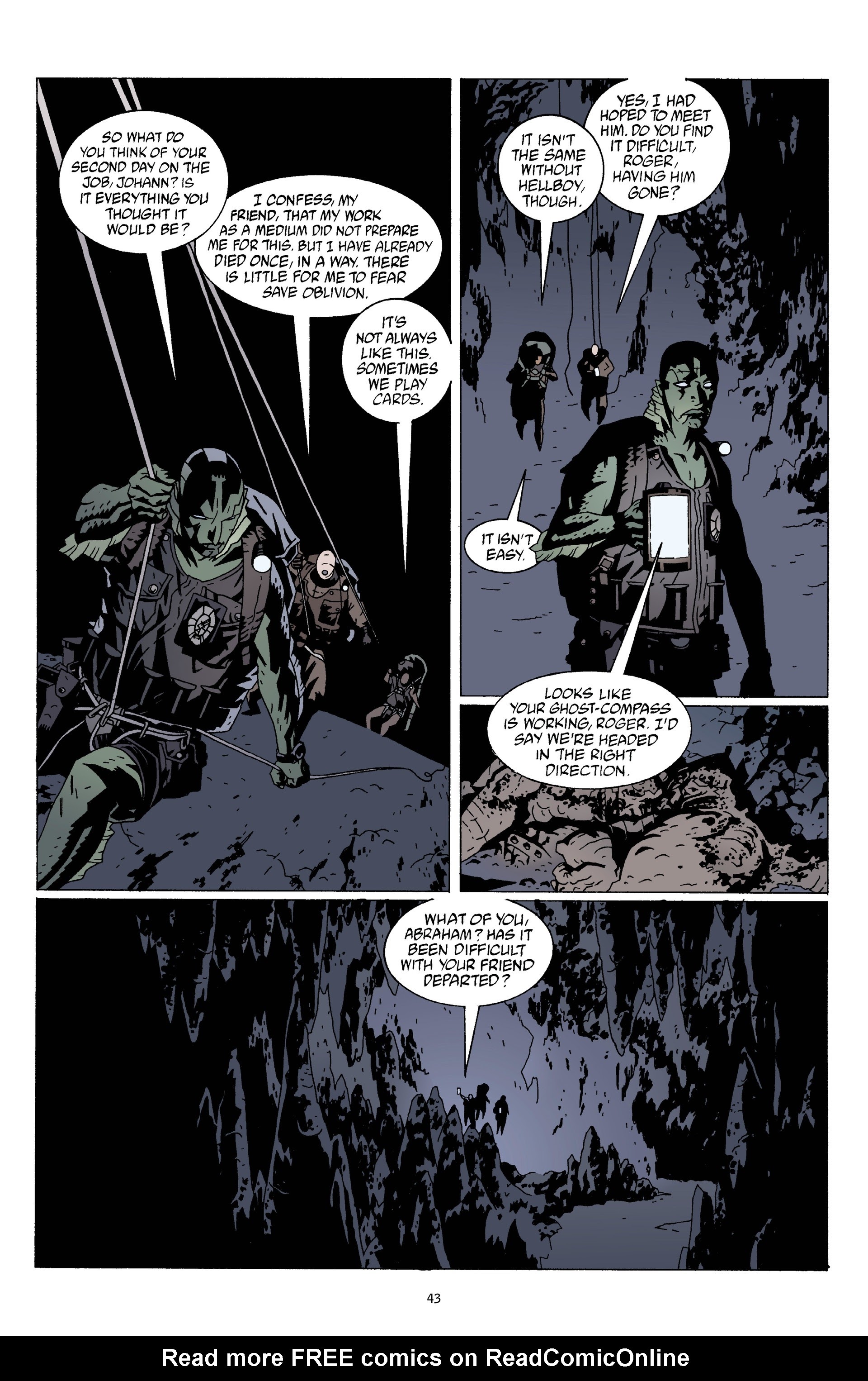 Read online B.P.R.D. Omnibus comic -  Issue # TPB 1 (Part 1) - 45