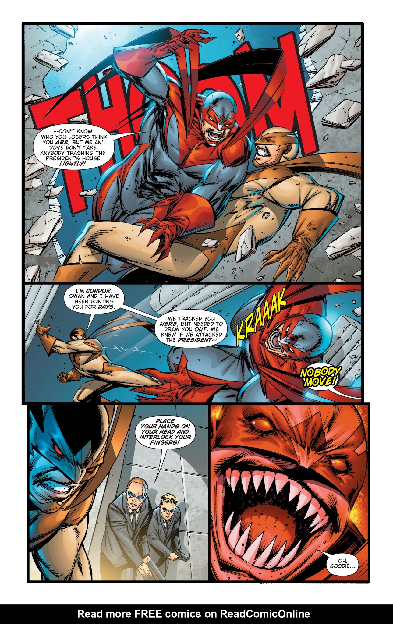 Read online Hawk and Dove (2011) comic -  Issue #3 - 4