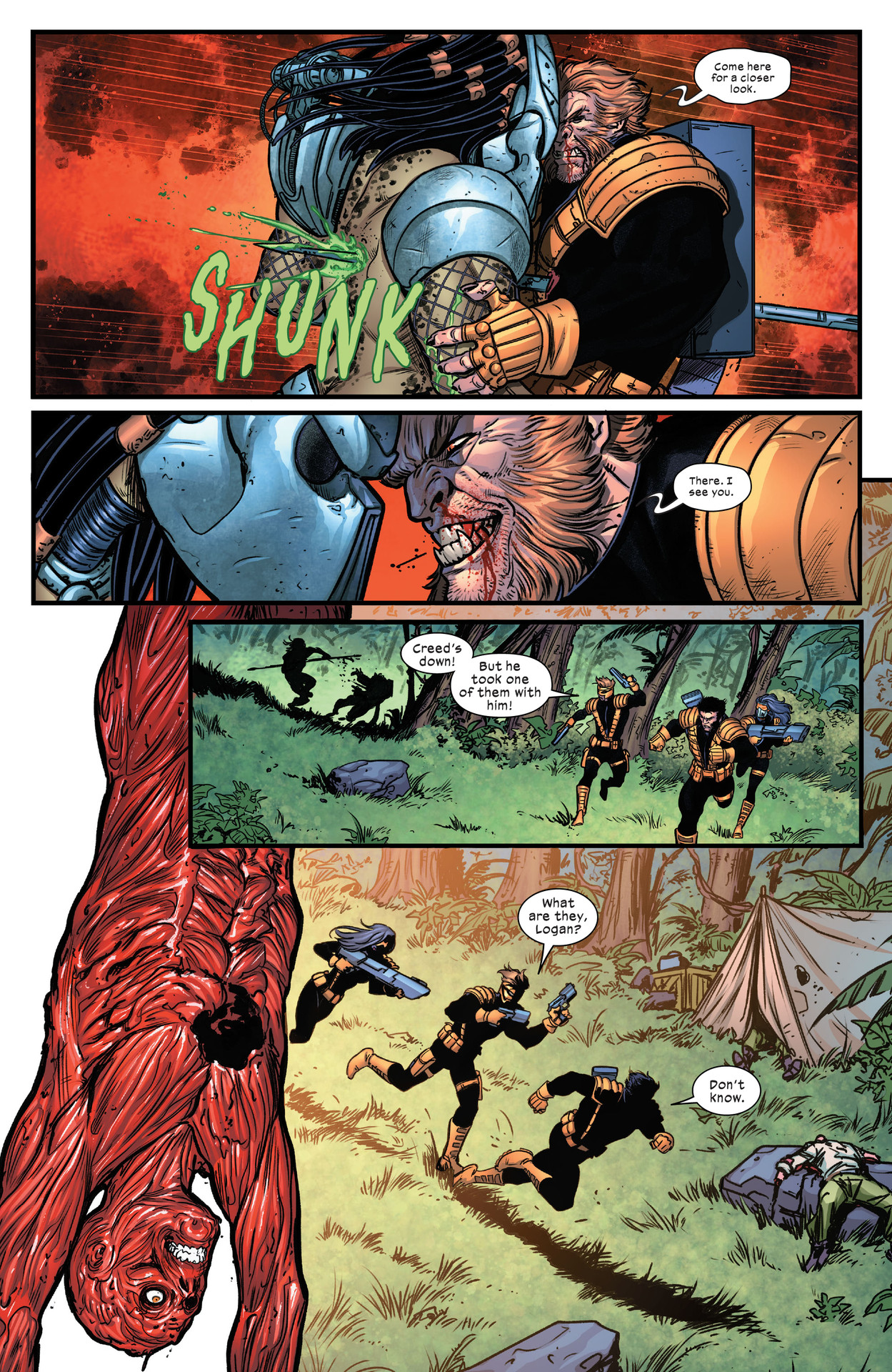 Read online Predator vs. Wolverine comic -  Issue #2 - 12