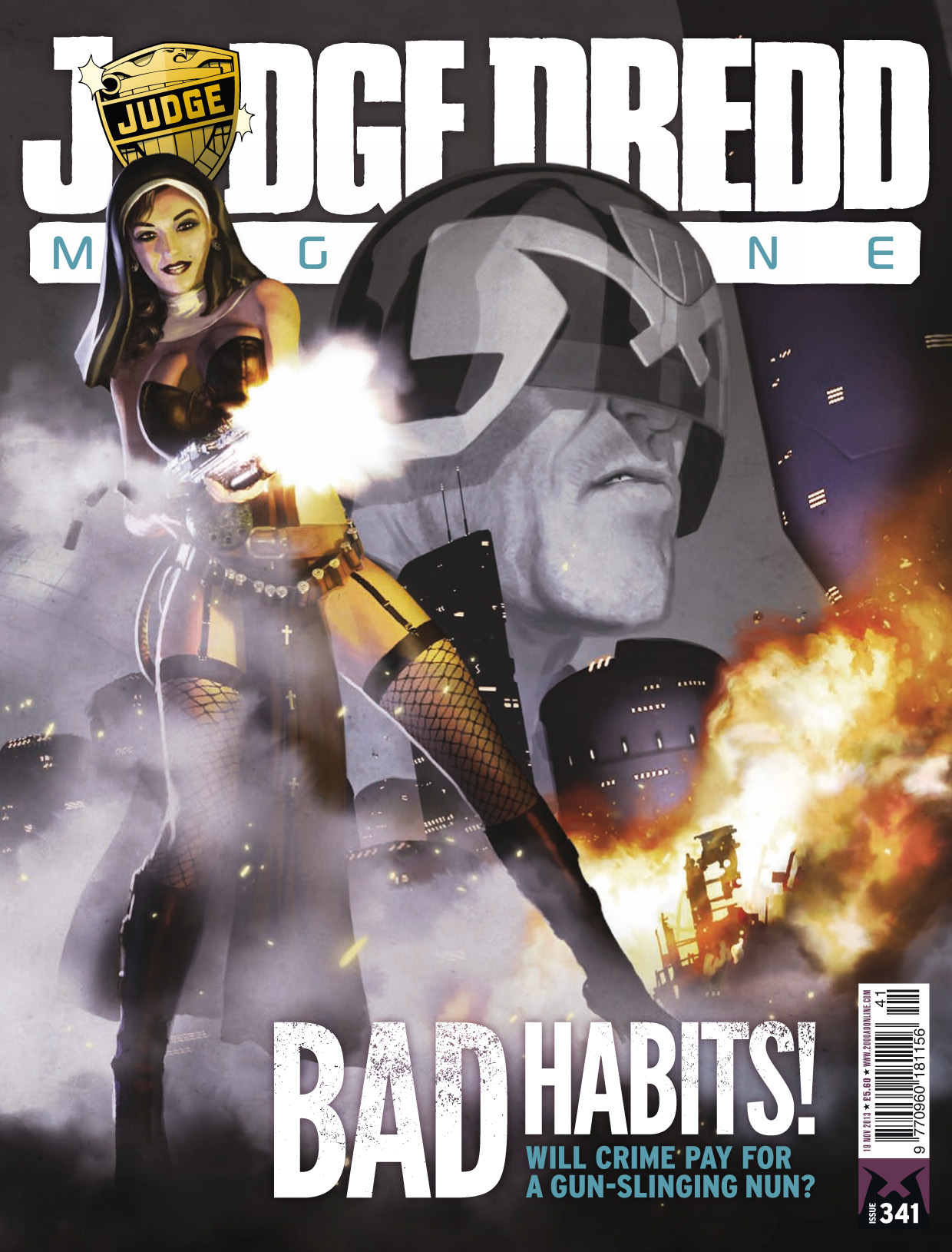 Read online Judge Dredd Megazine (Vol. 5) comic -  Issue #341 - 1