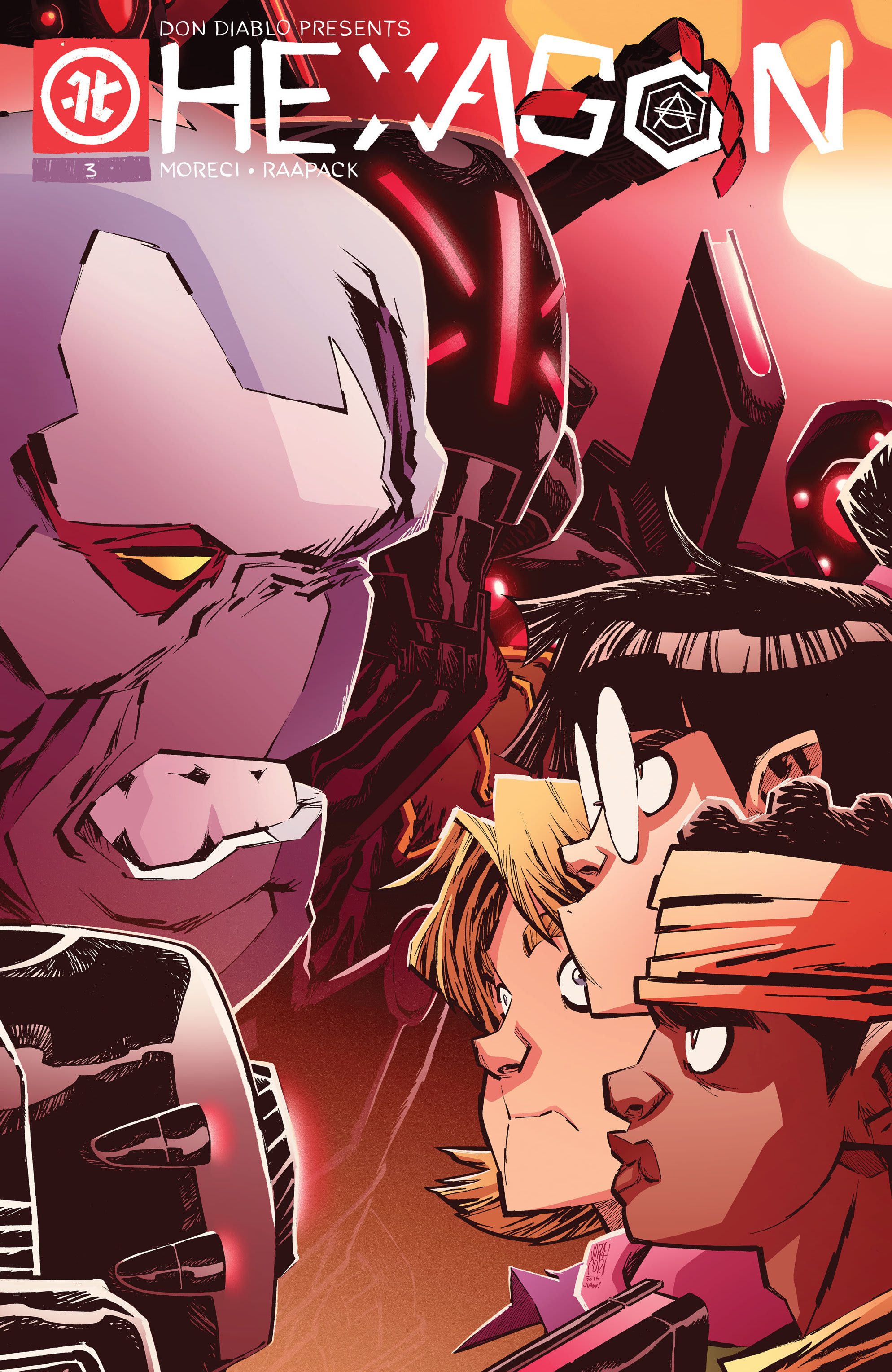 Read online Hexagon comic -  Issue #3 - 2