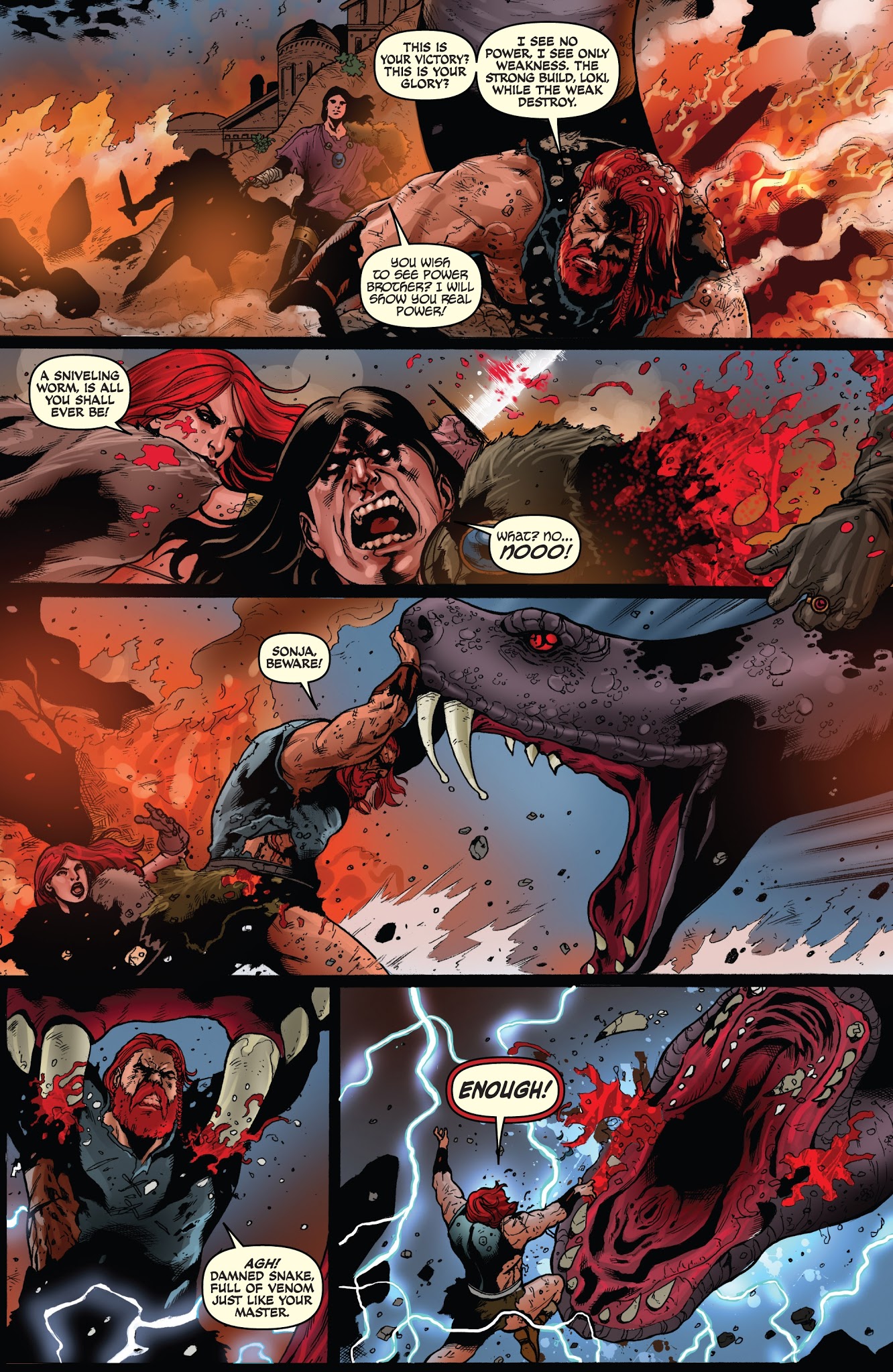 Read online Red Sonja: Revenge of the Gods comic -  Issue #5 - 14