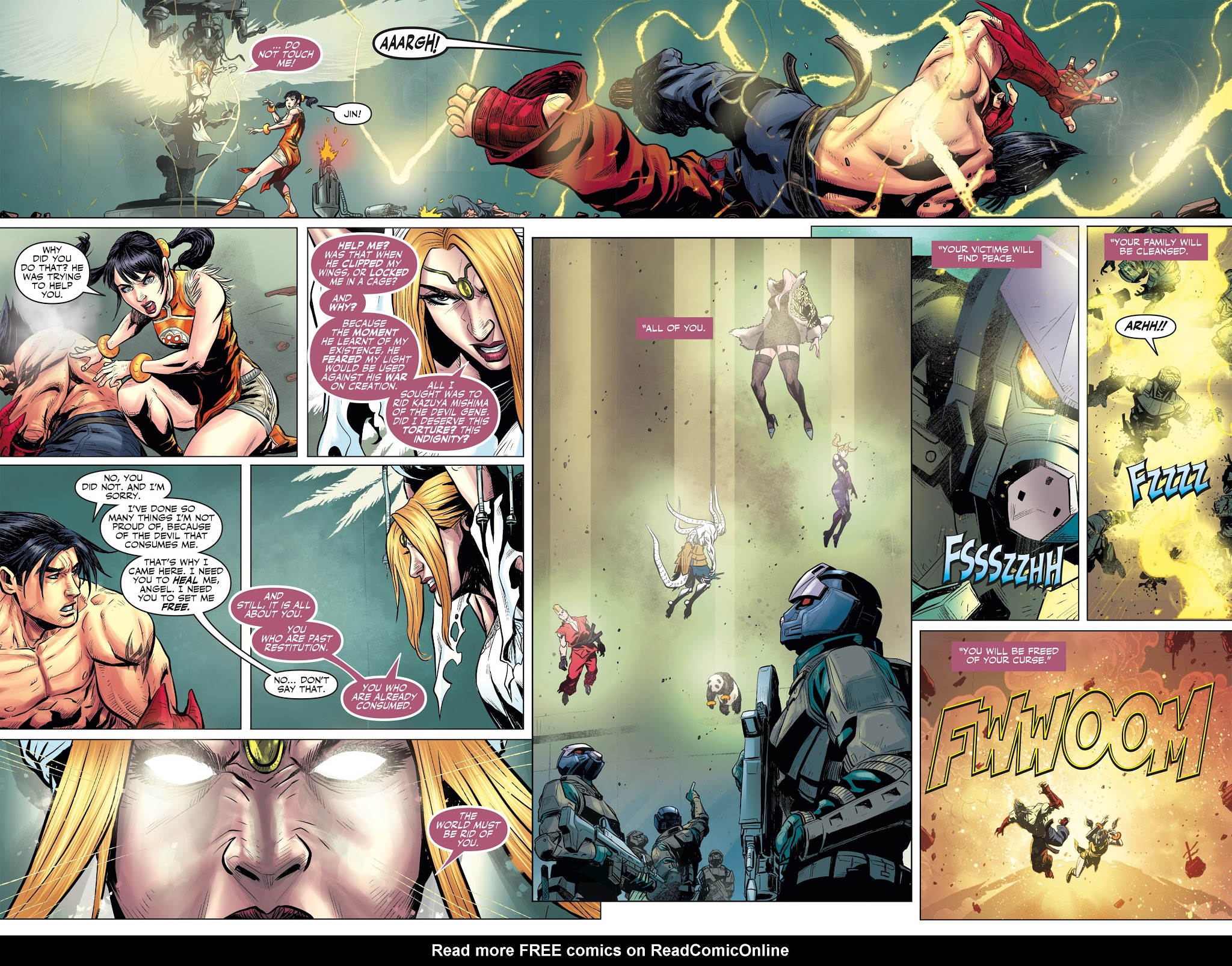 Read online Tekken comic -  Issue #4 - 16
