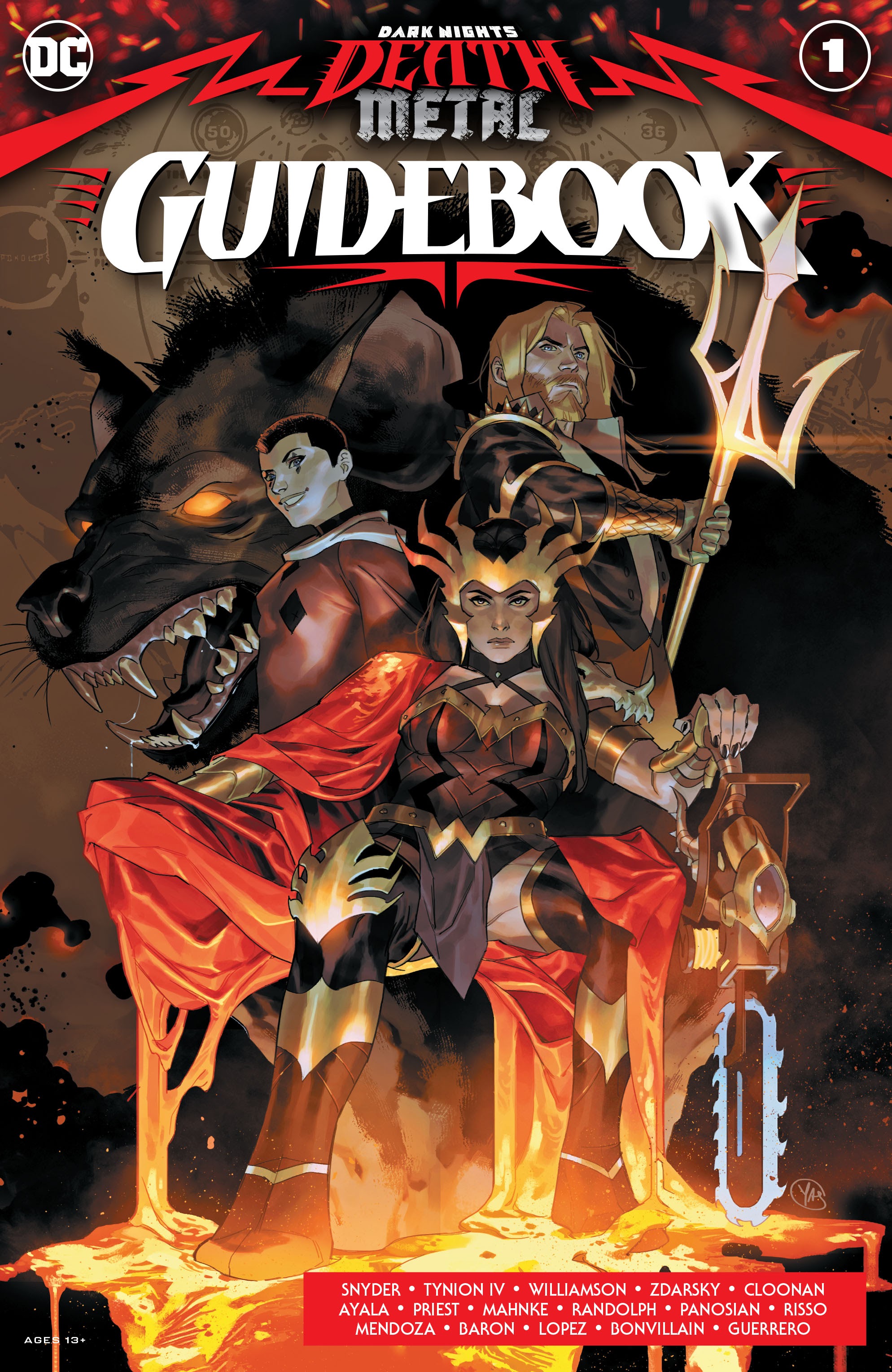 Read online Dark Nights: Death Metal comic -  Issue # _Guidebook - 1