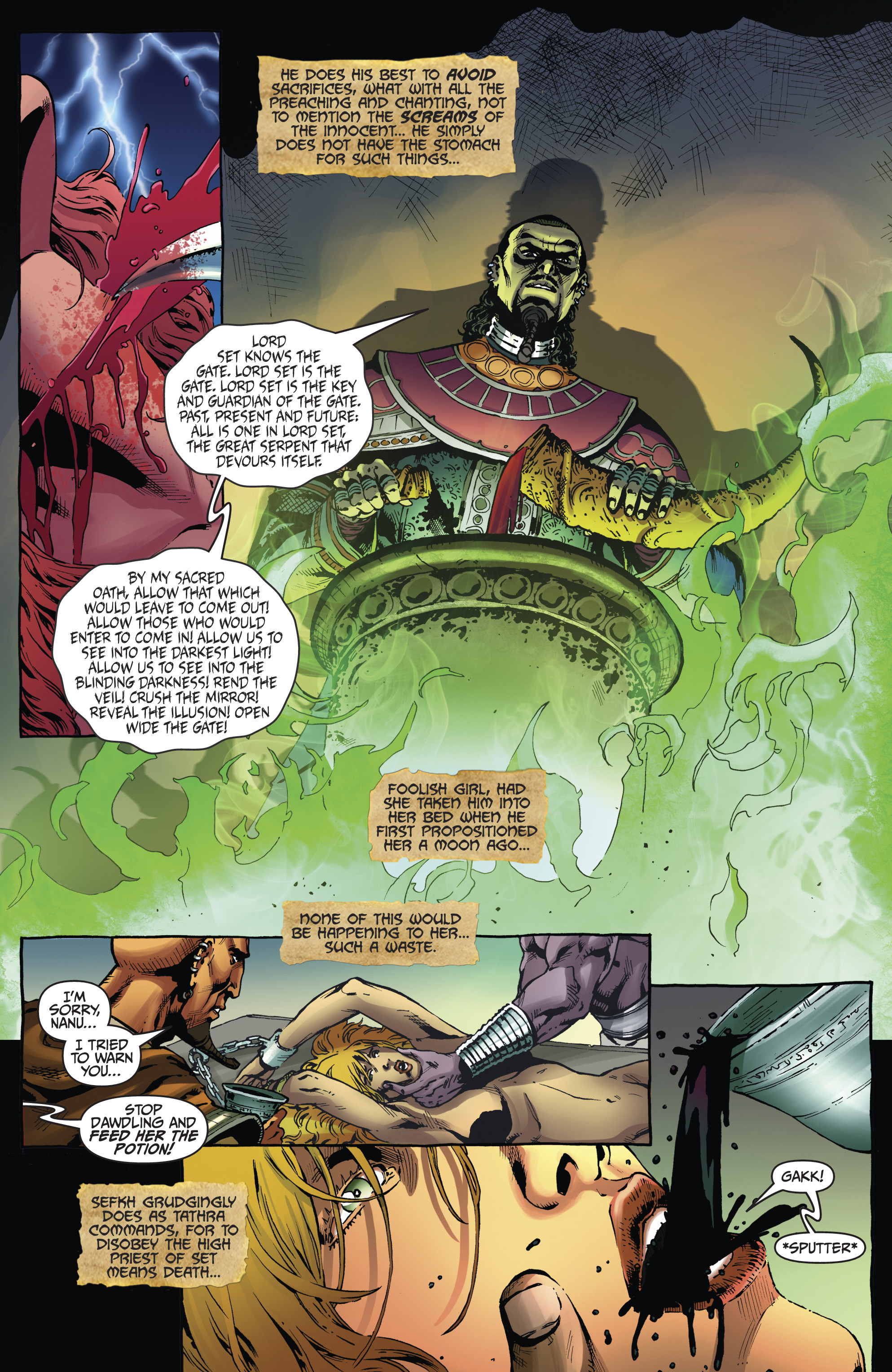 Read online Red Sonja: Vulture's Circle comic -  Issue # _TPB - 8