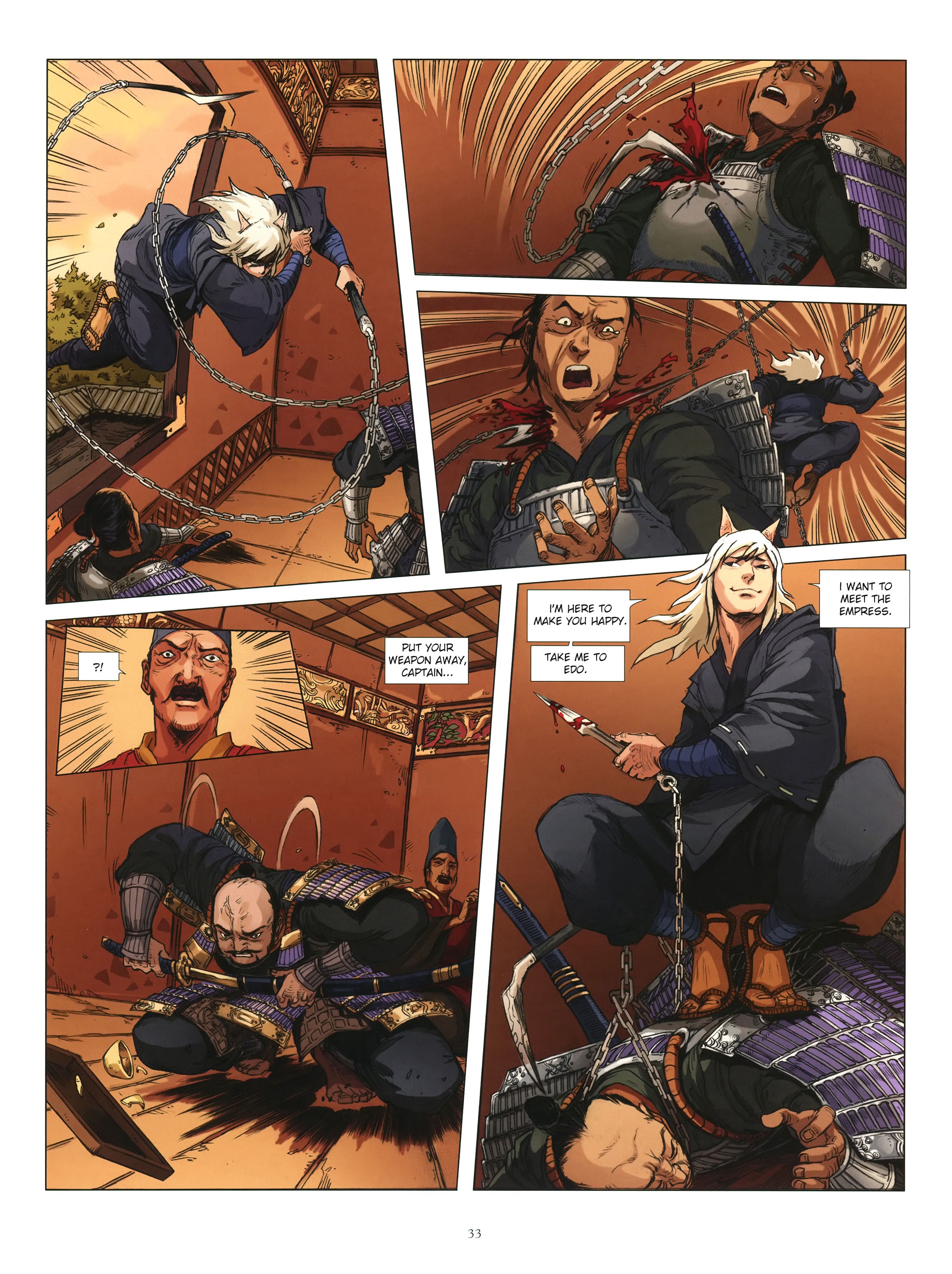 Read online Shadow of the Shinobi comic -  Issue #2 - 35