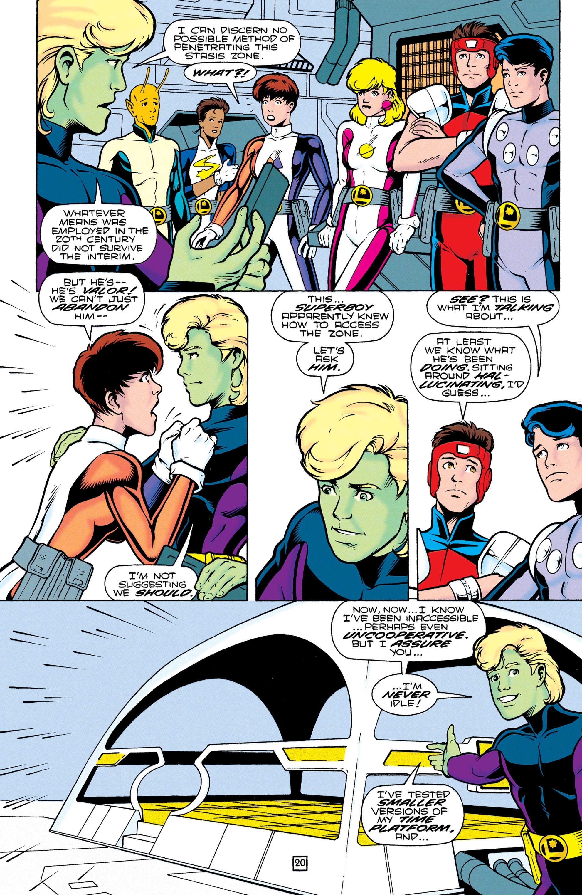 Read online Legionnaires comic -  Issue #30 - 21