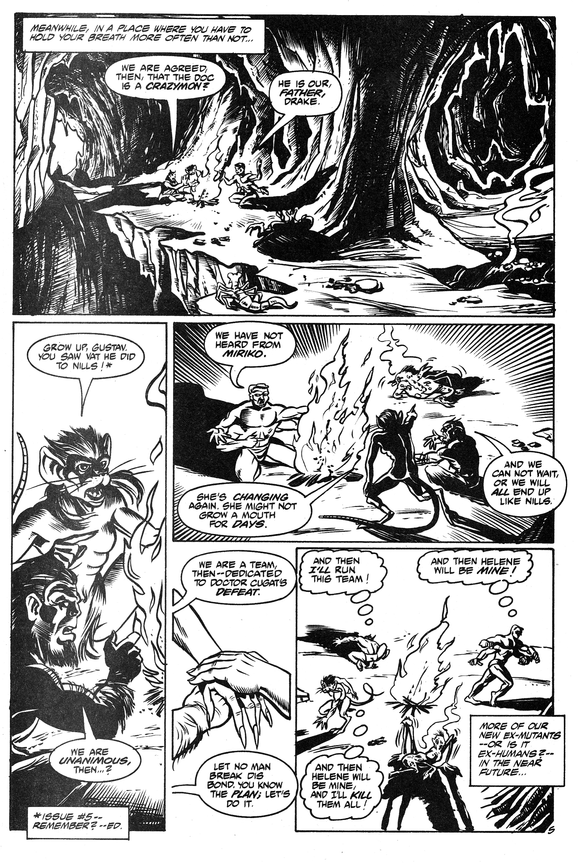 Read online Ex-Mutants: The Shattered Earth Chronicles comic -  Issue #7 - 7
