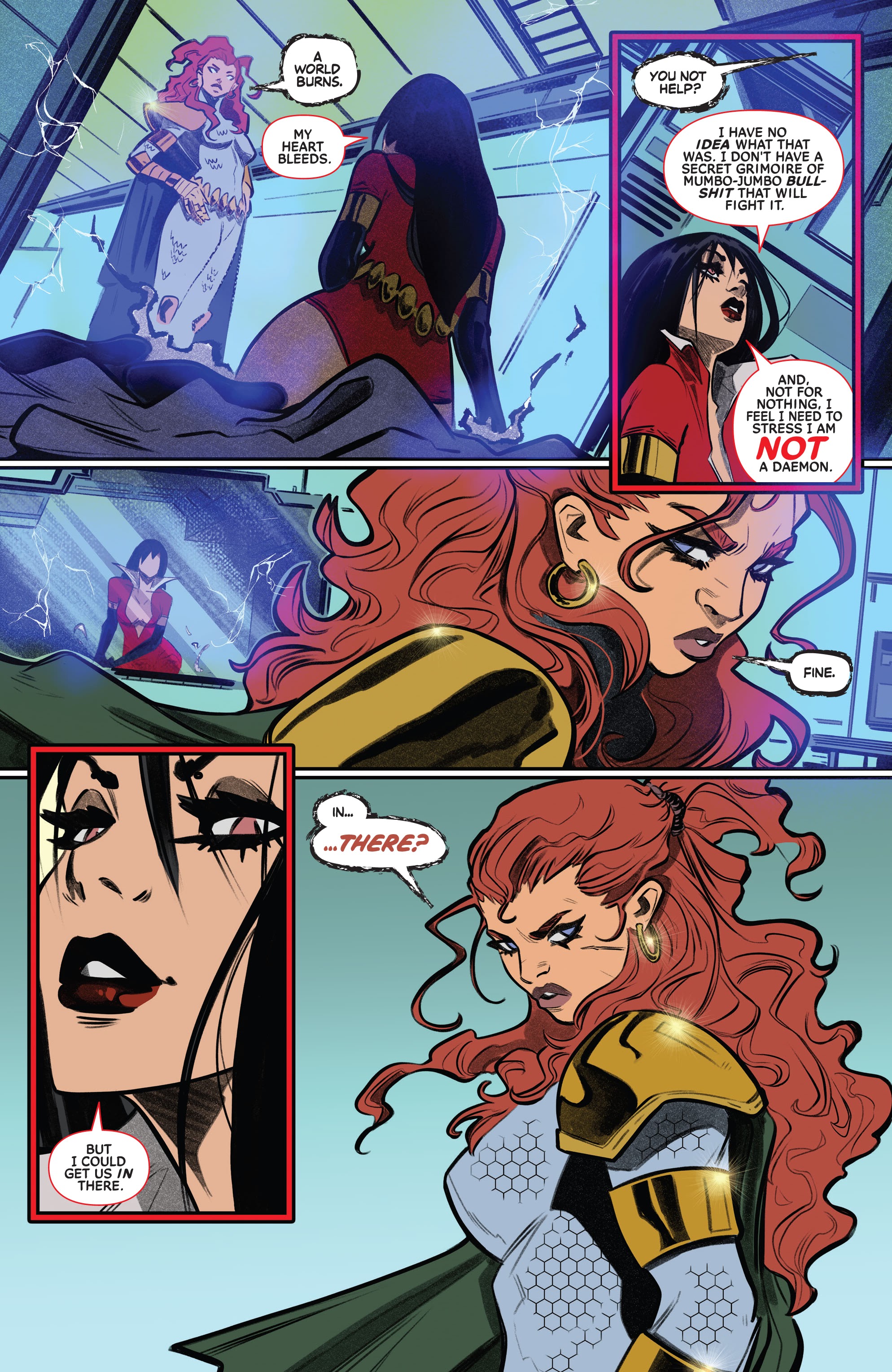 Read online Vampirella Vs. Red Sonja comic -  Issue #1 - 21