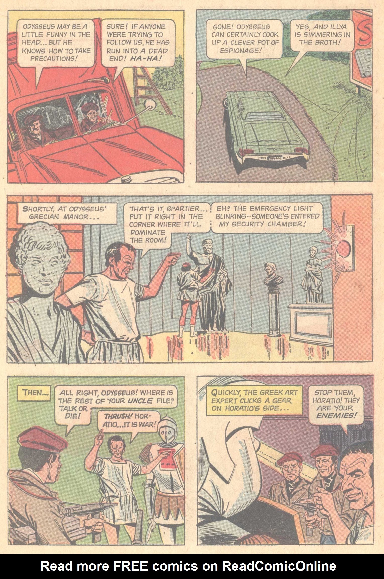 Read online The Man From U.N.C.L.E. comic -  Issue #10 - 30