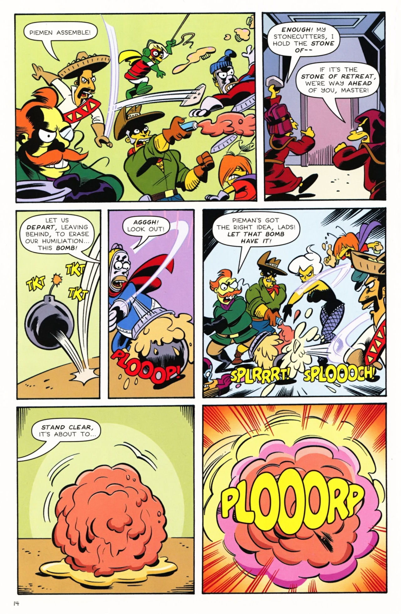 Read online Bongo Comics Presents Simpsons Super Spectacular comic -  Issue #11 - 16