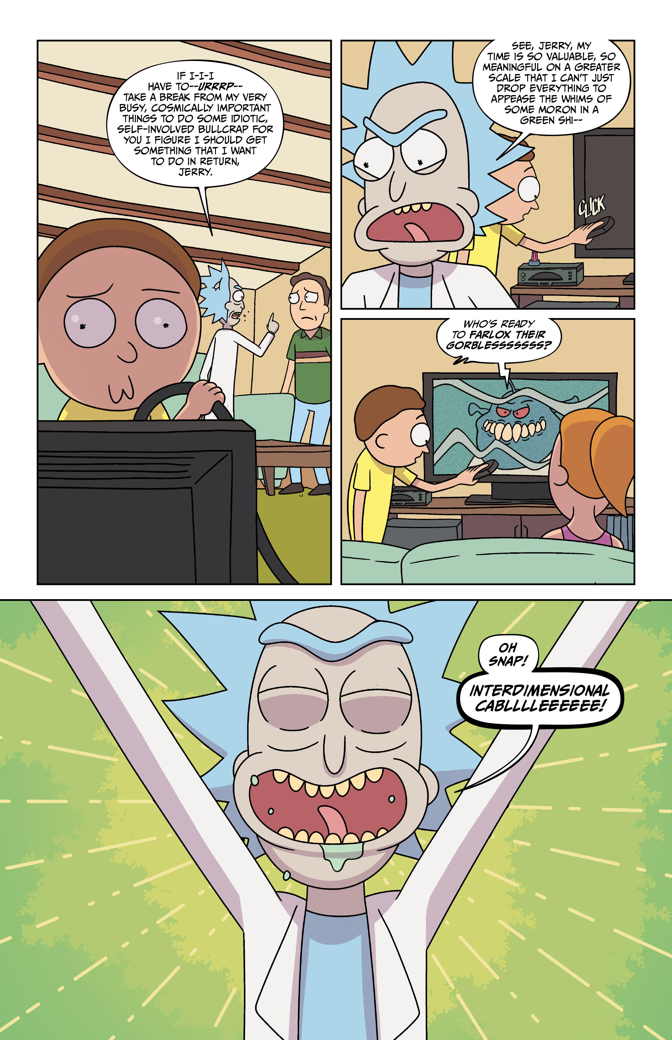 Read online Rick and Morty comic -  Issue # (2015) _Deluxe Edition 7 (Part 1) - 31