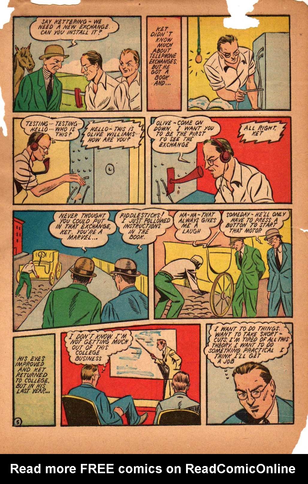 Read online World Famous Heroes Magazine comic -  Issue #2 - 7