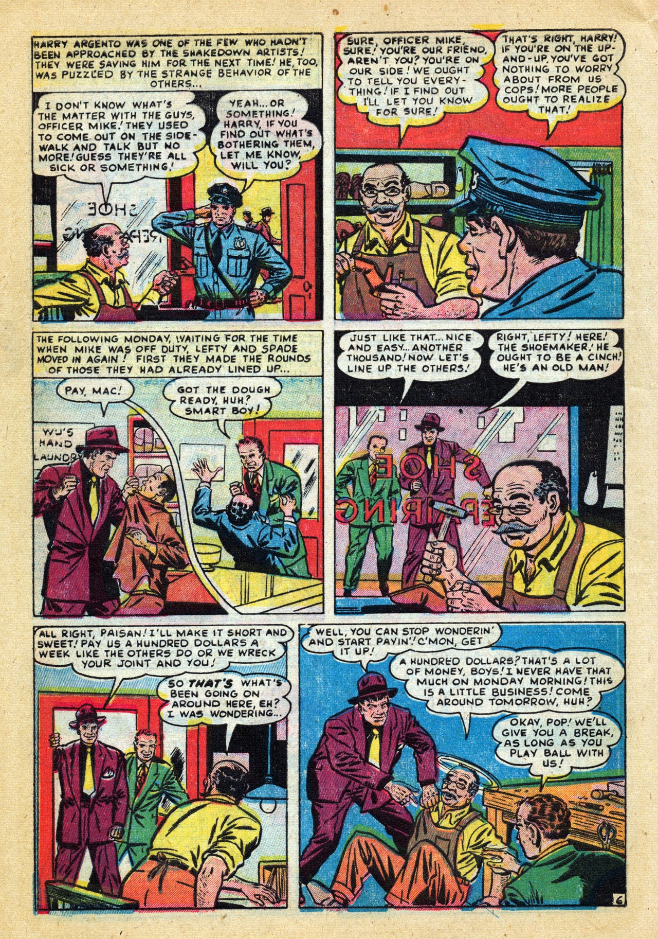 Read online Crime Cases Comics (1951) comic -  Issue #6 - 8