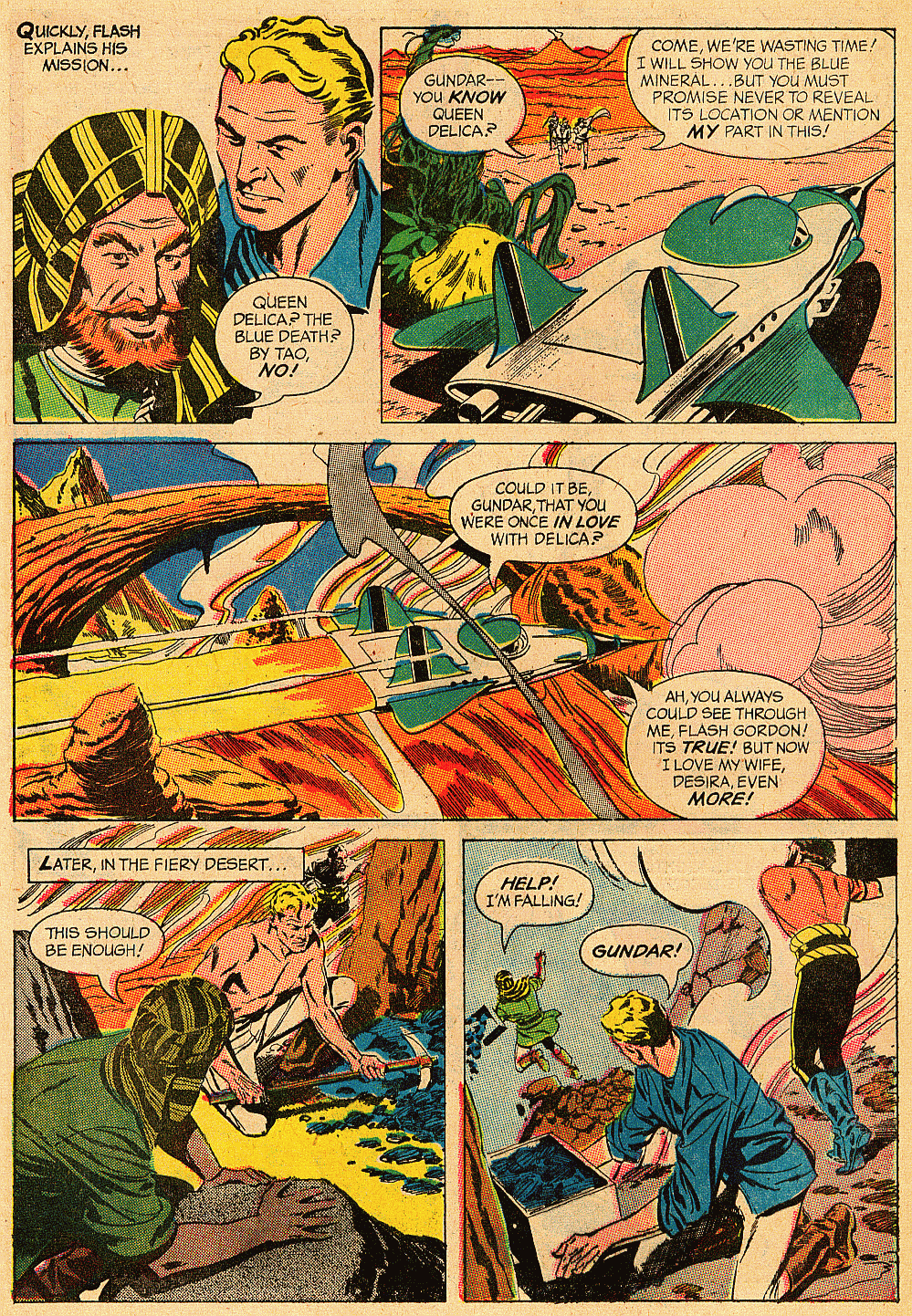 Read online Flash Gordon (1966) comic -  Issue #5 - 24