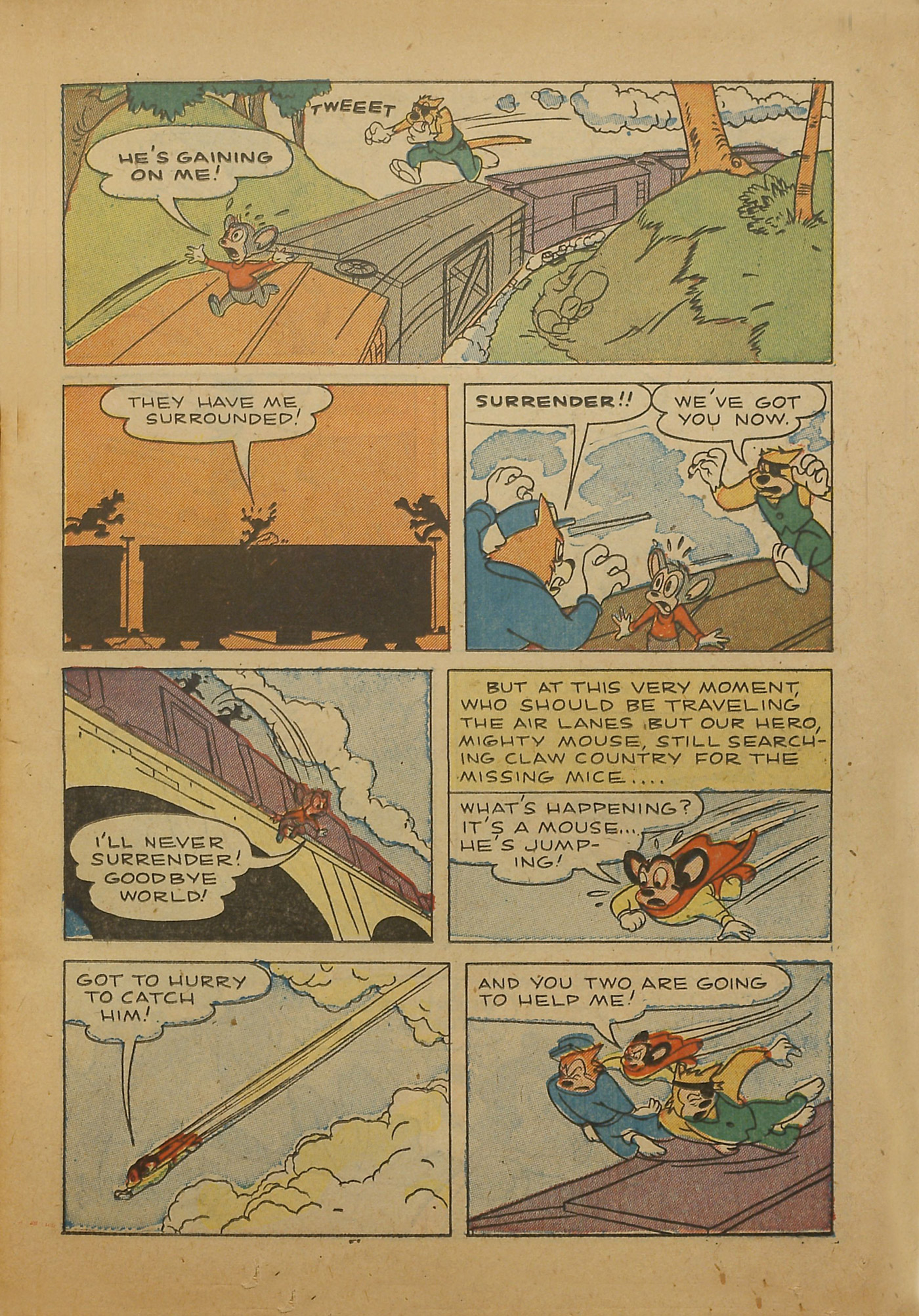 Read online Paul Terry's Mighty Mouse Comics comic -  Issue #40 - 27