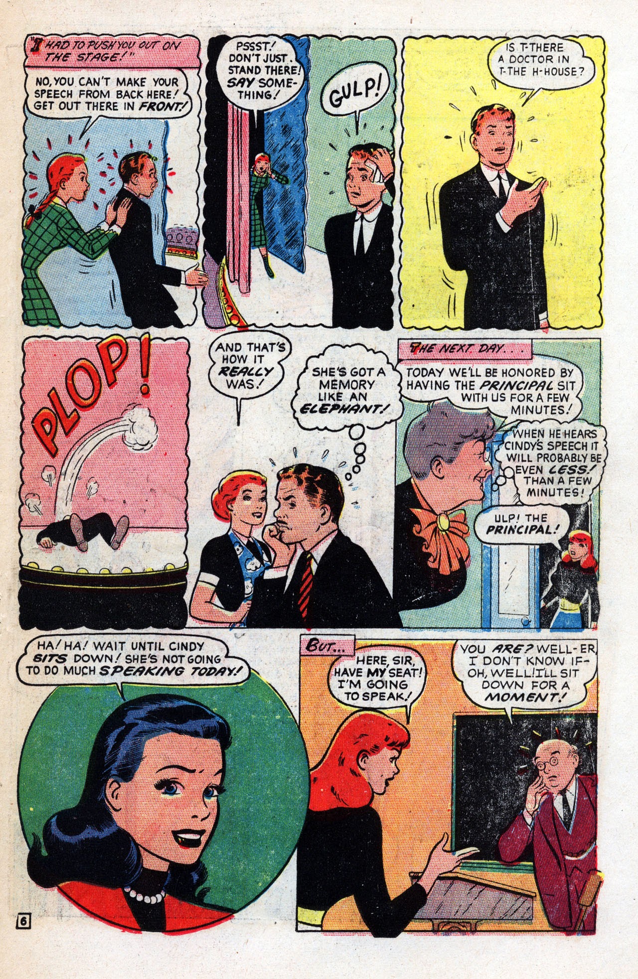 Read online Junior Miss (1947) comic -  Issue #30 - 22