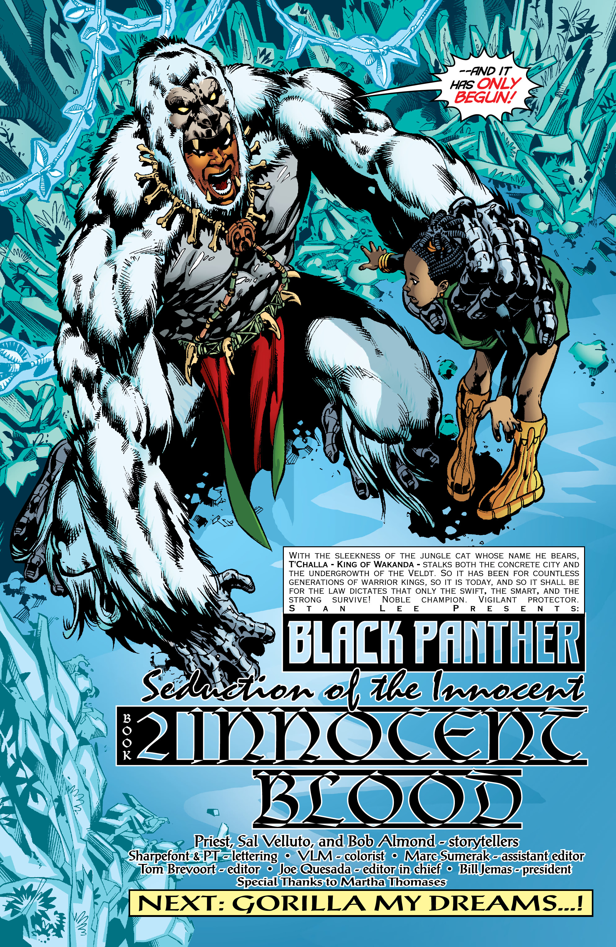 Read online Black Panther by Christopher Priest Omnibus comic -  Issue # TPB (Part 8) - 56