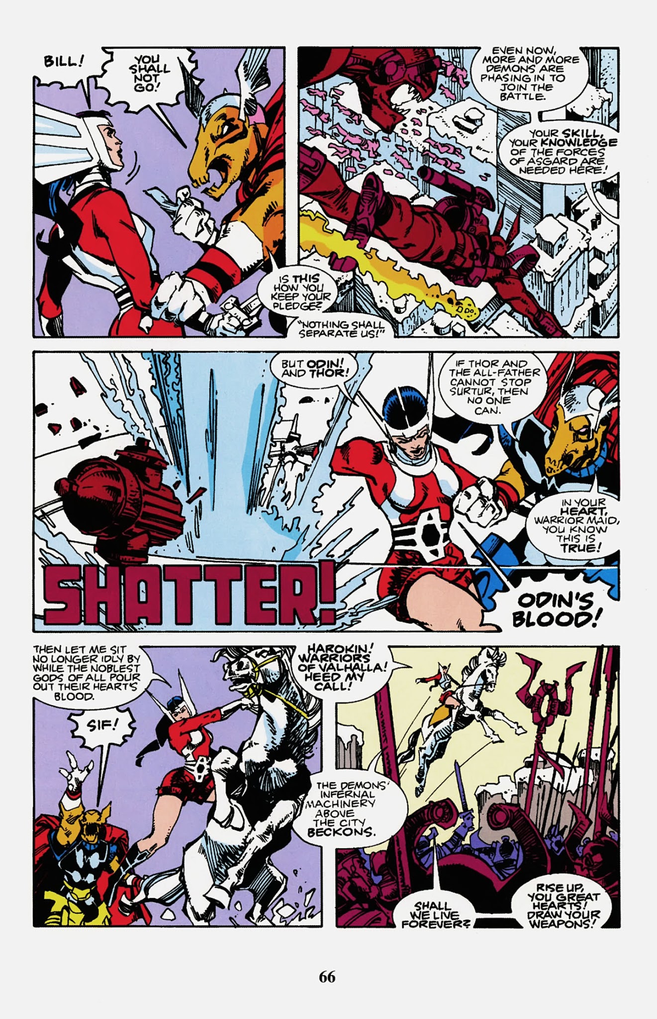 Read online Thor Visionaries: Walter Simonson comic -  Issue # TPB 2 - 68