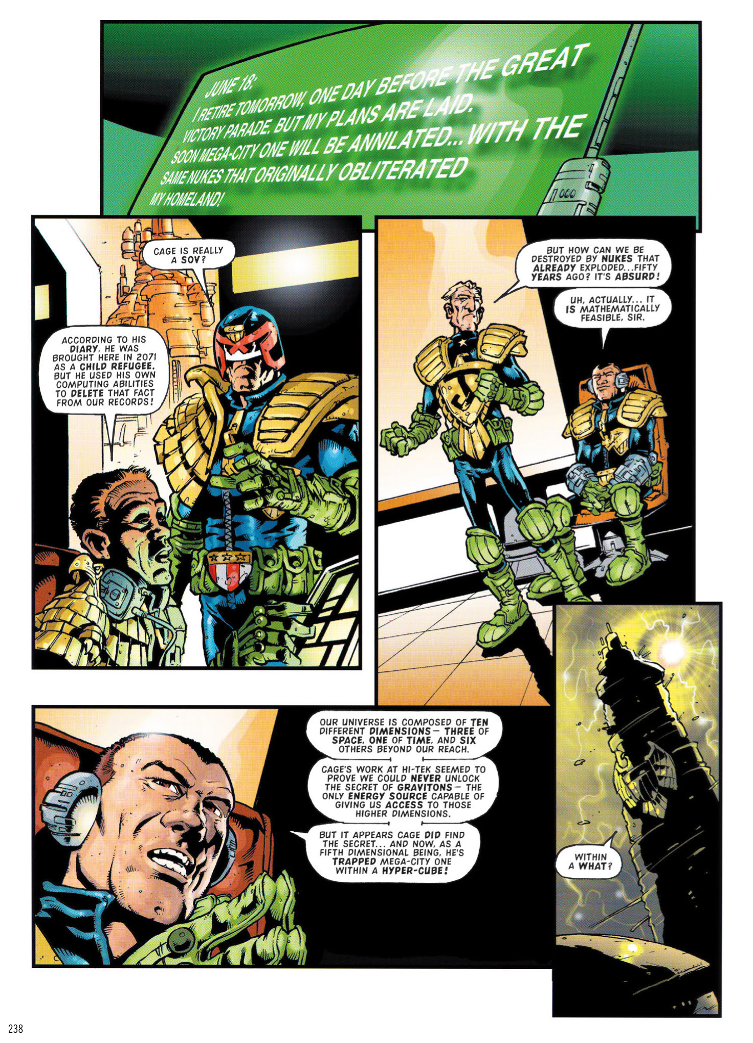 Read online Judge Dredd: The Complete Case Files comic -  Issue # TPB 29 - 240