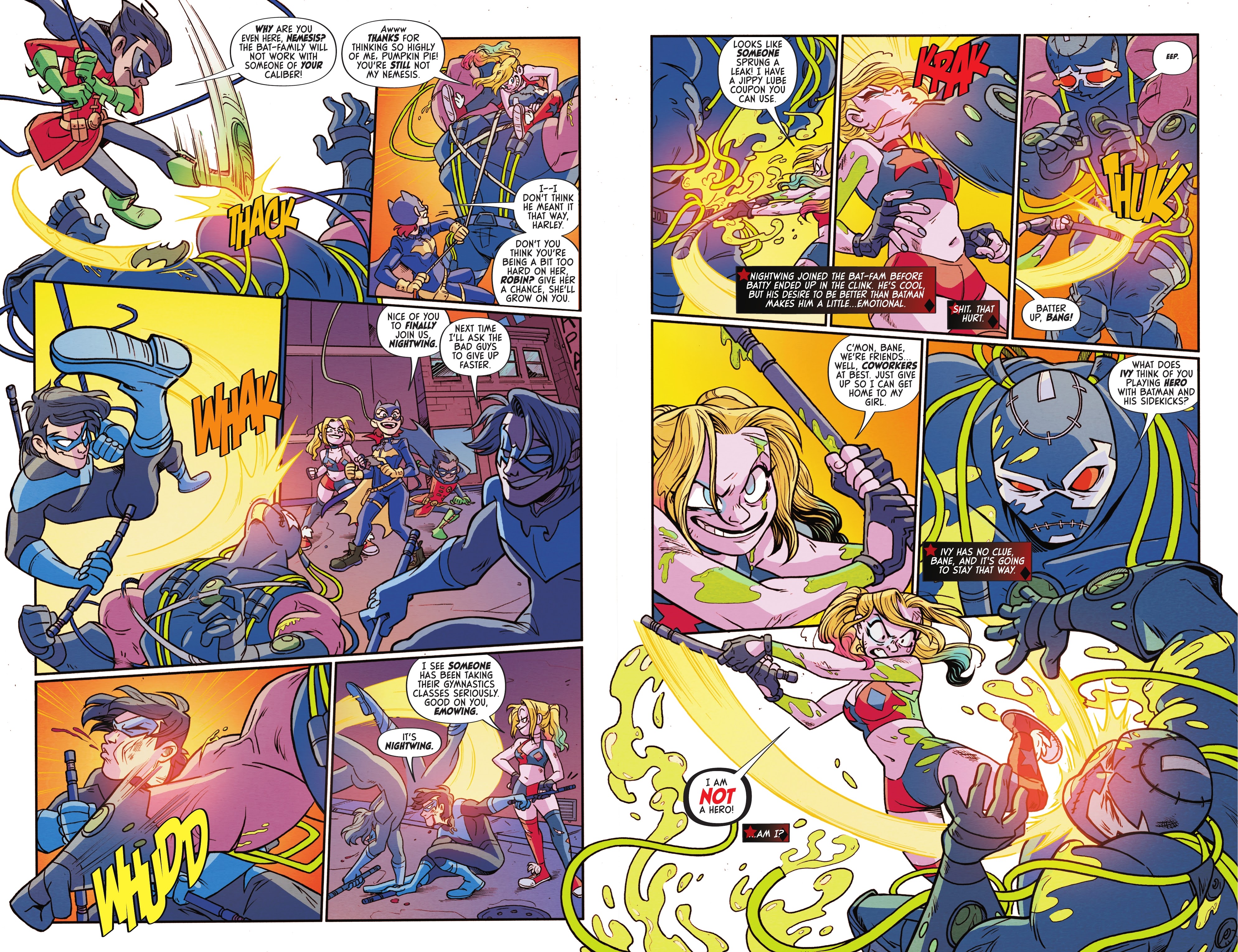 Read online Harley Quinn: The Animated Series: Legion of Bats! comic -  Issue #1 - 6