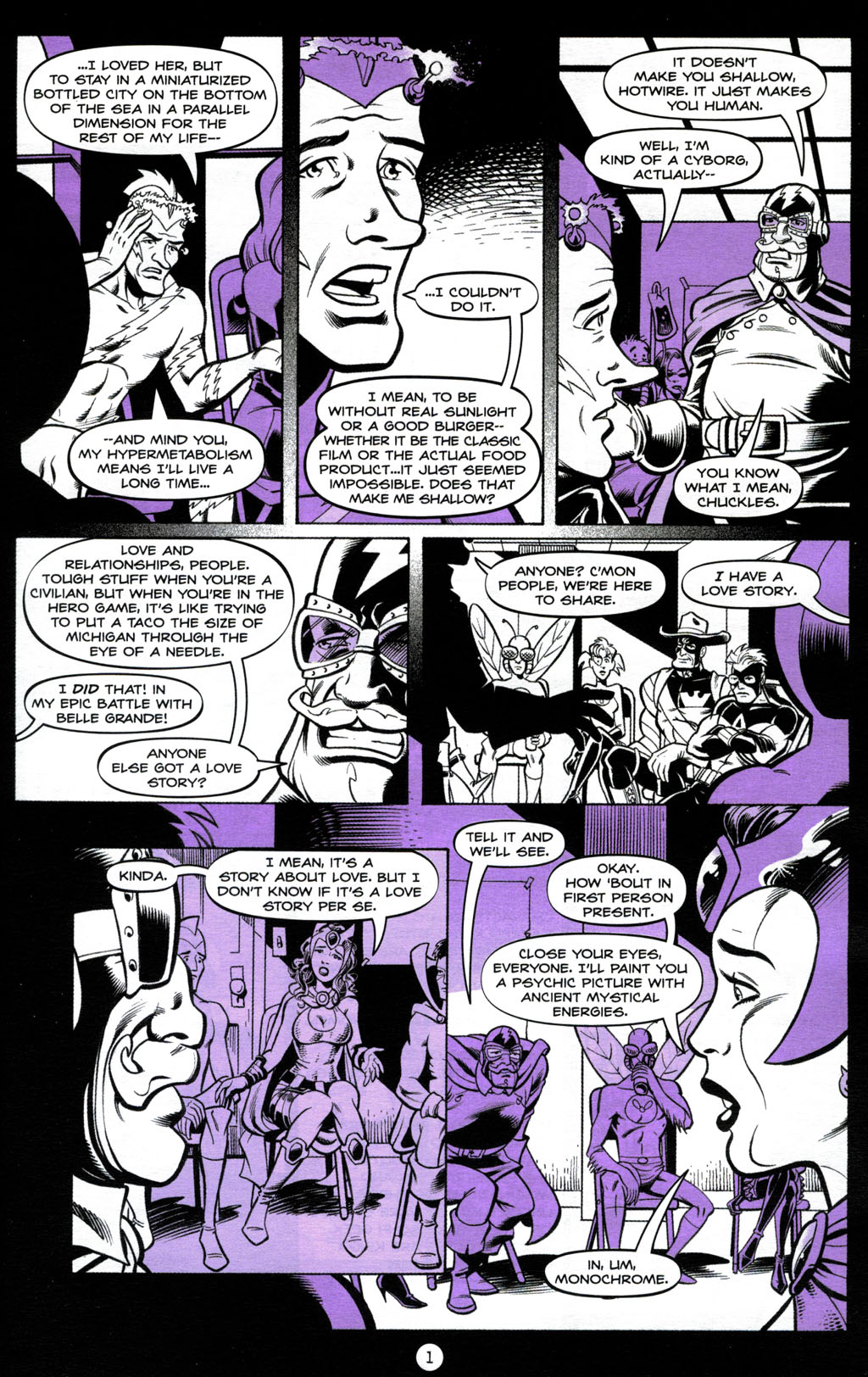 Read online Heroes Anonymous comic -  Issue #3 - 3